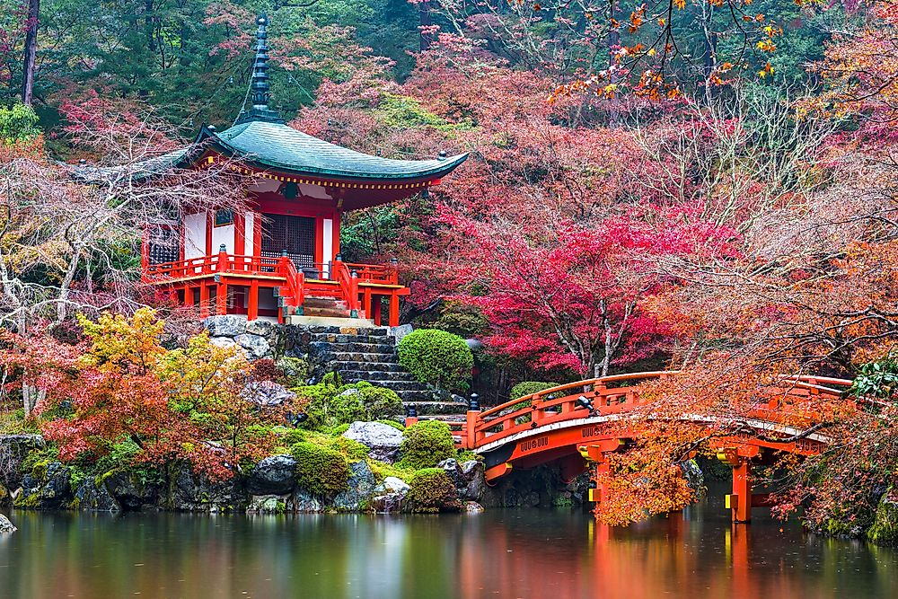 Daigo-ji Temple in Kyoto, Japan.