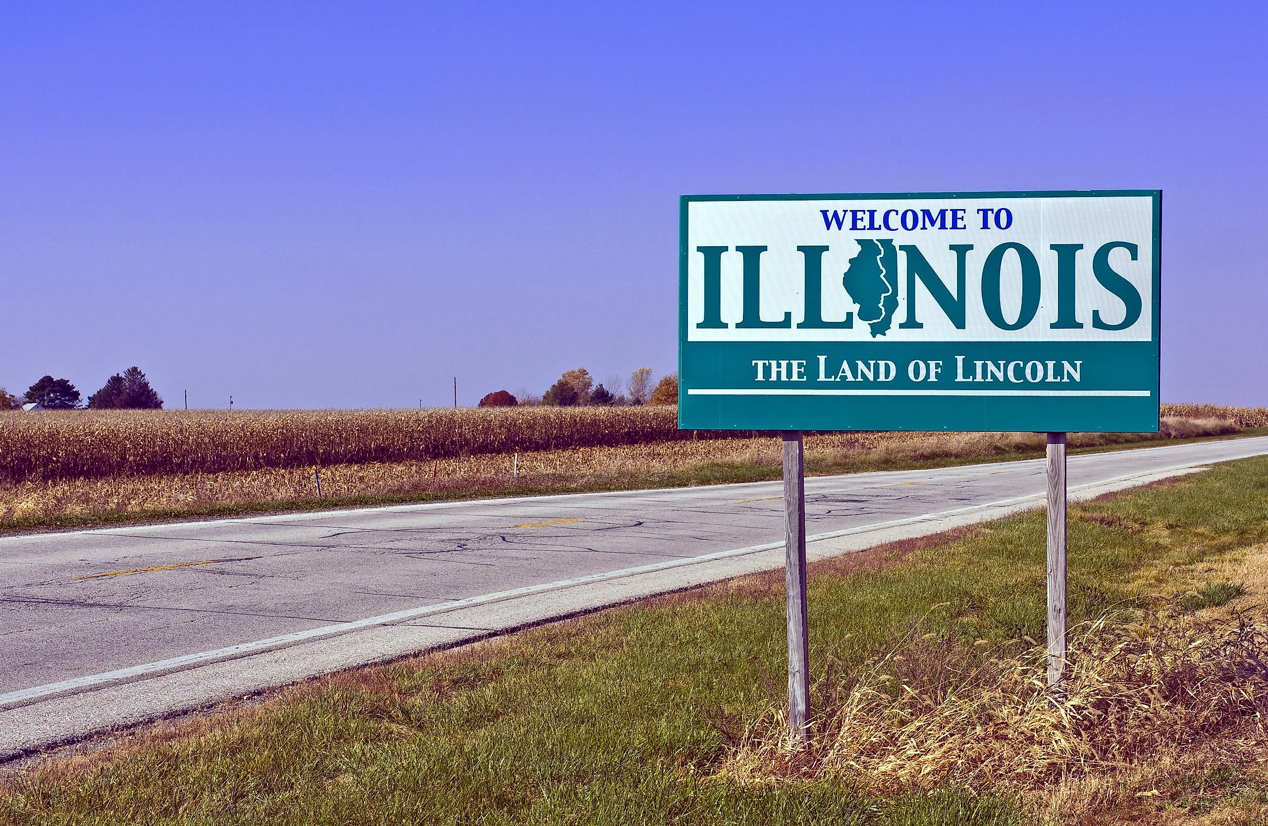 Illinois state sign.