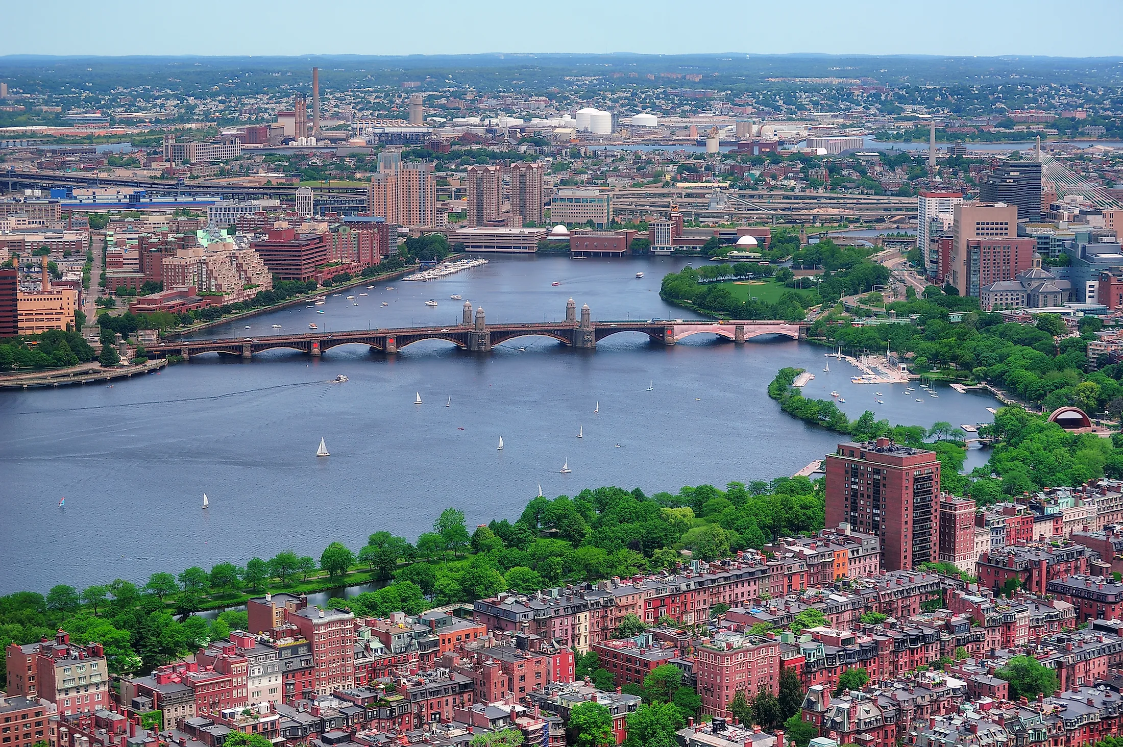 Charles River - WorldAtlas