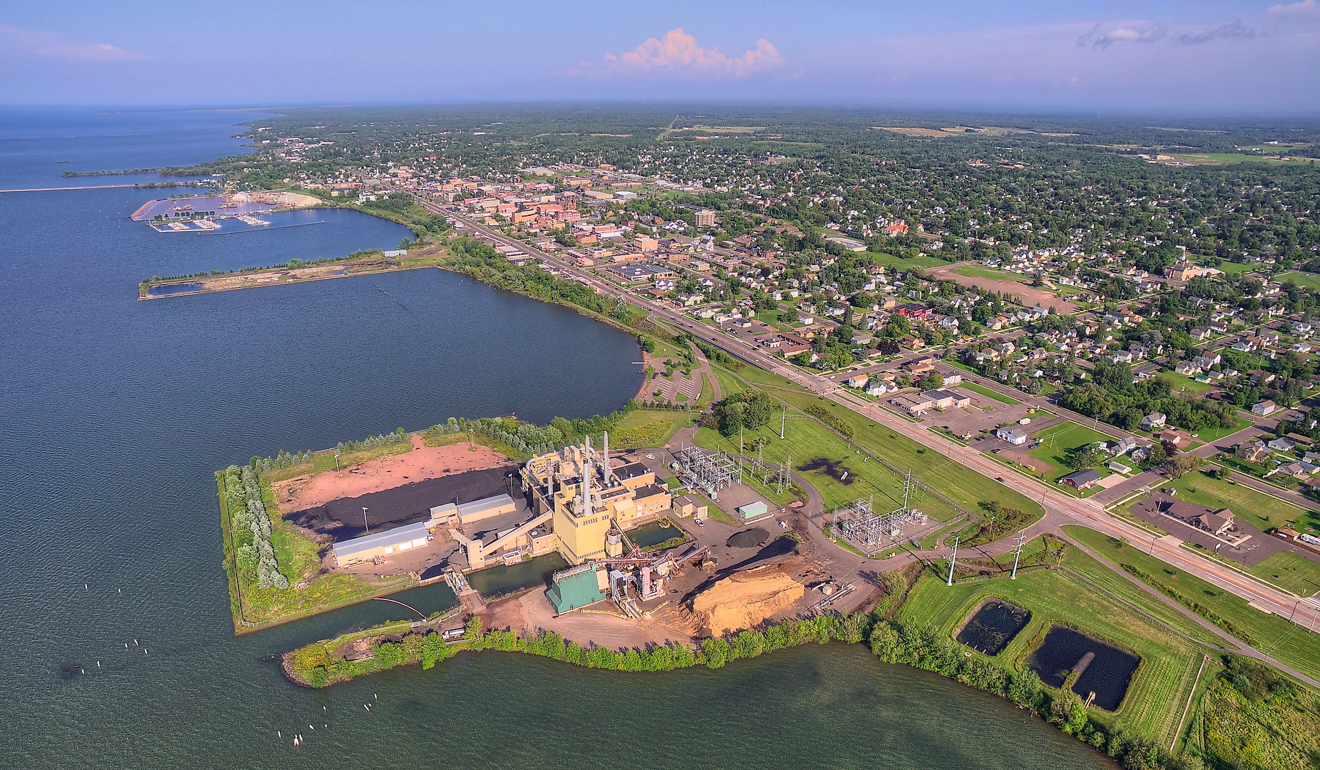 Ashland, Wisconsin, on the shores of Lake Superior.