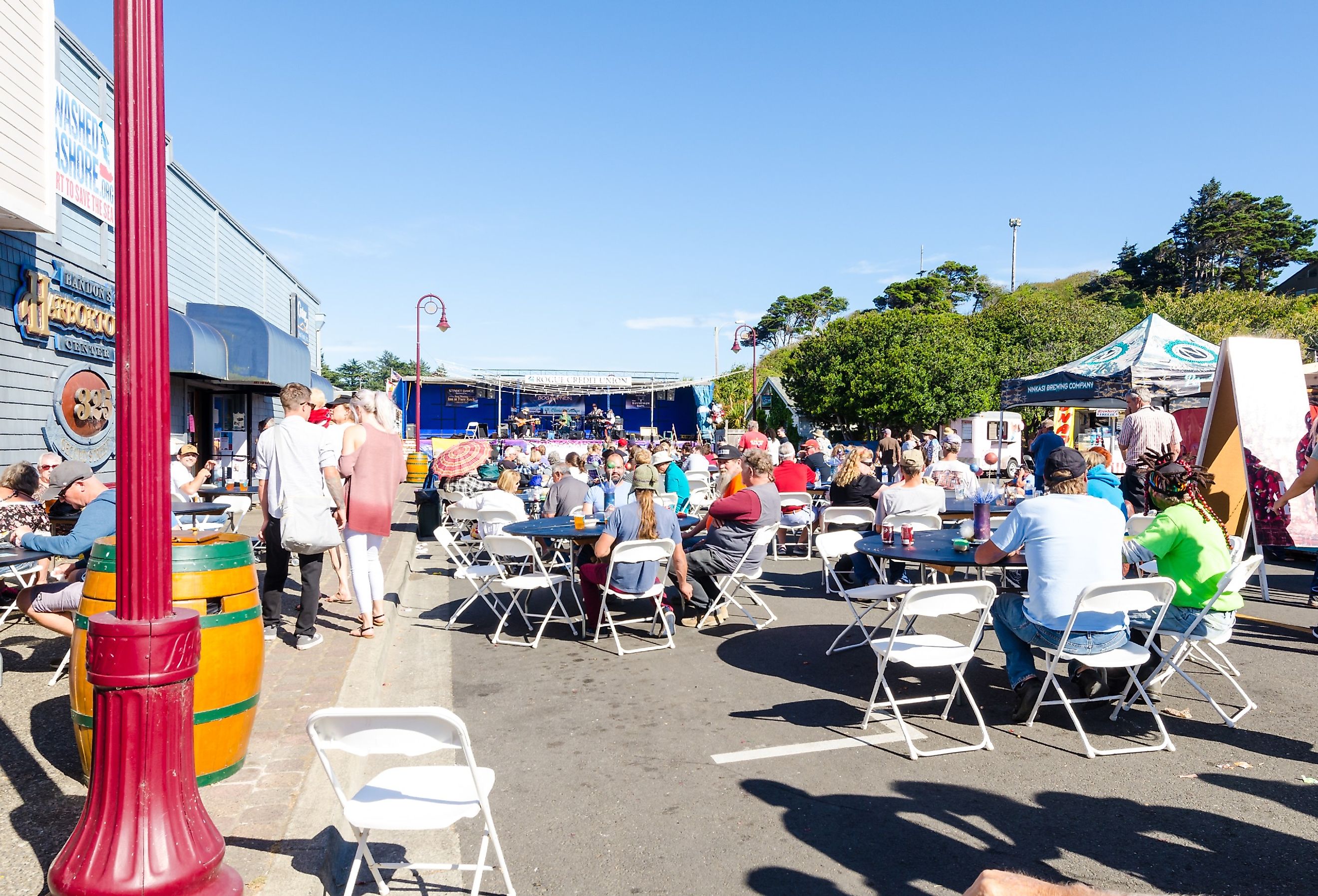 Cranberry Festival in Bandon, Oregon. Image credit Manuela Durson via Shutterstock