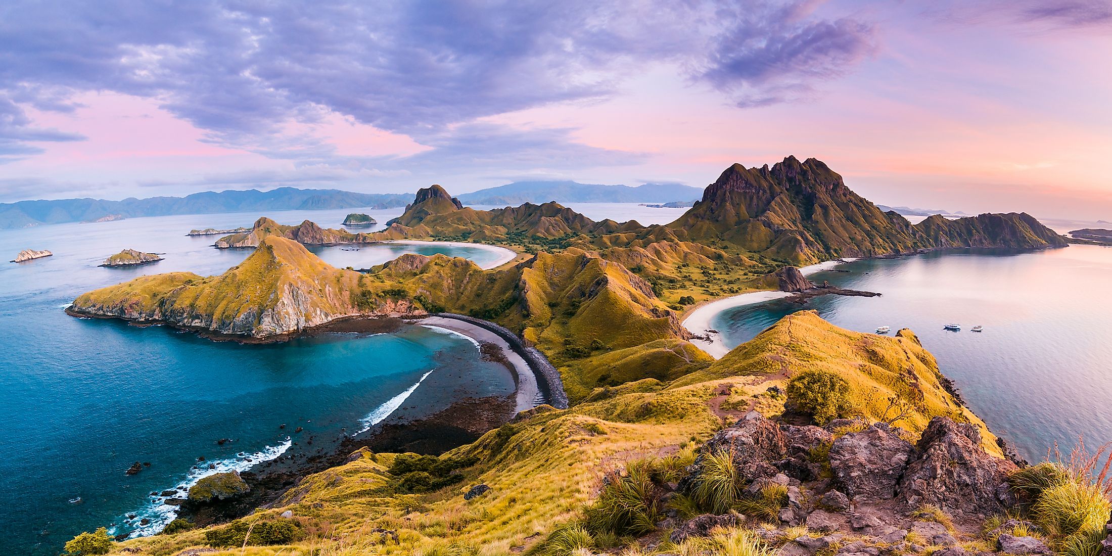 An island in Indonesia, the largest island country in the world.