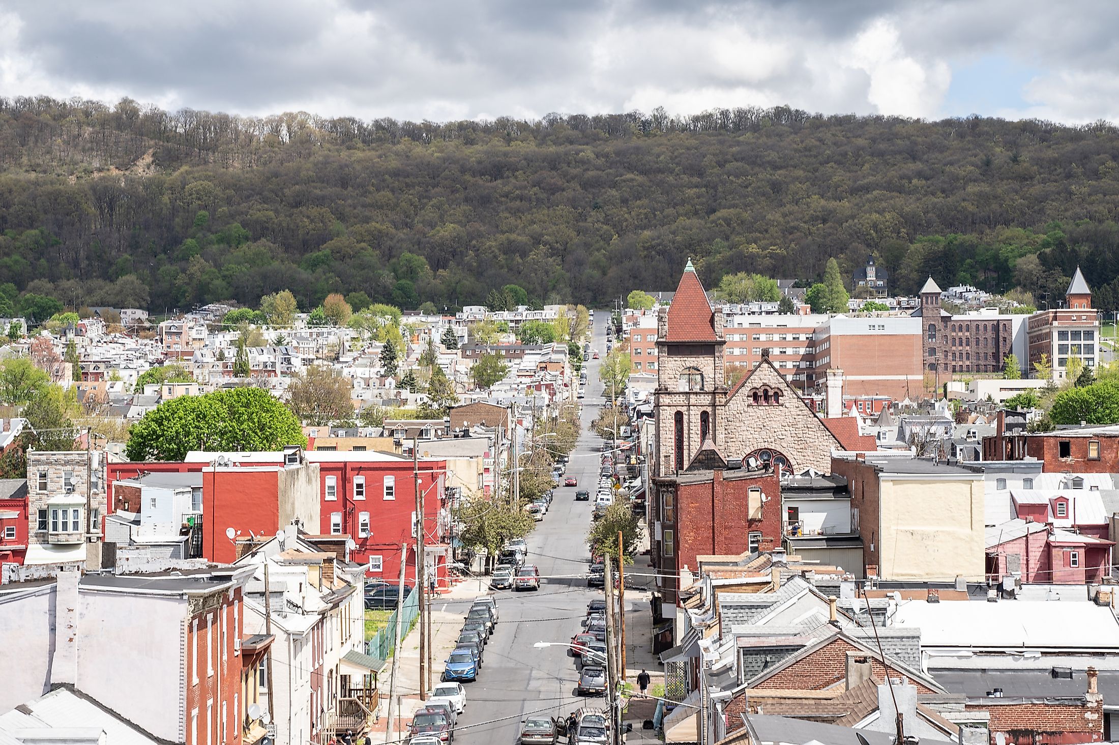 Reading, Pennsylvania. Editorial credit: Amy Lutz / Shutterstock.com