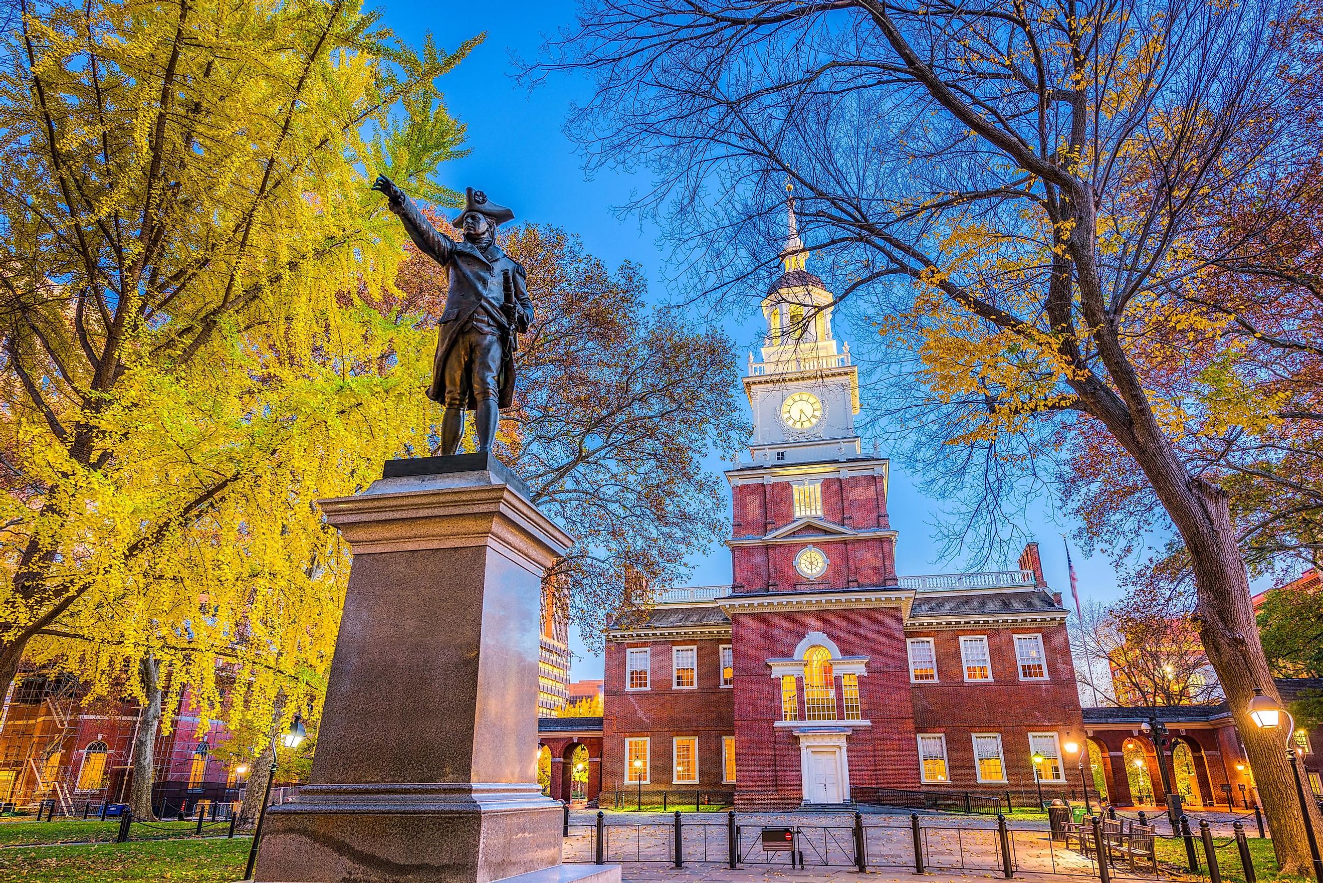 Independence Hall in Philadelphia