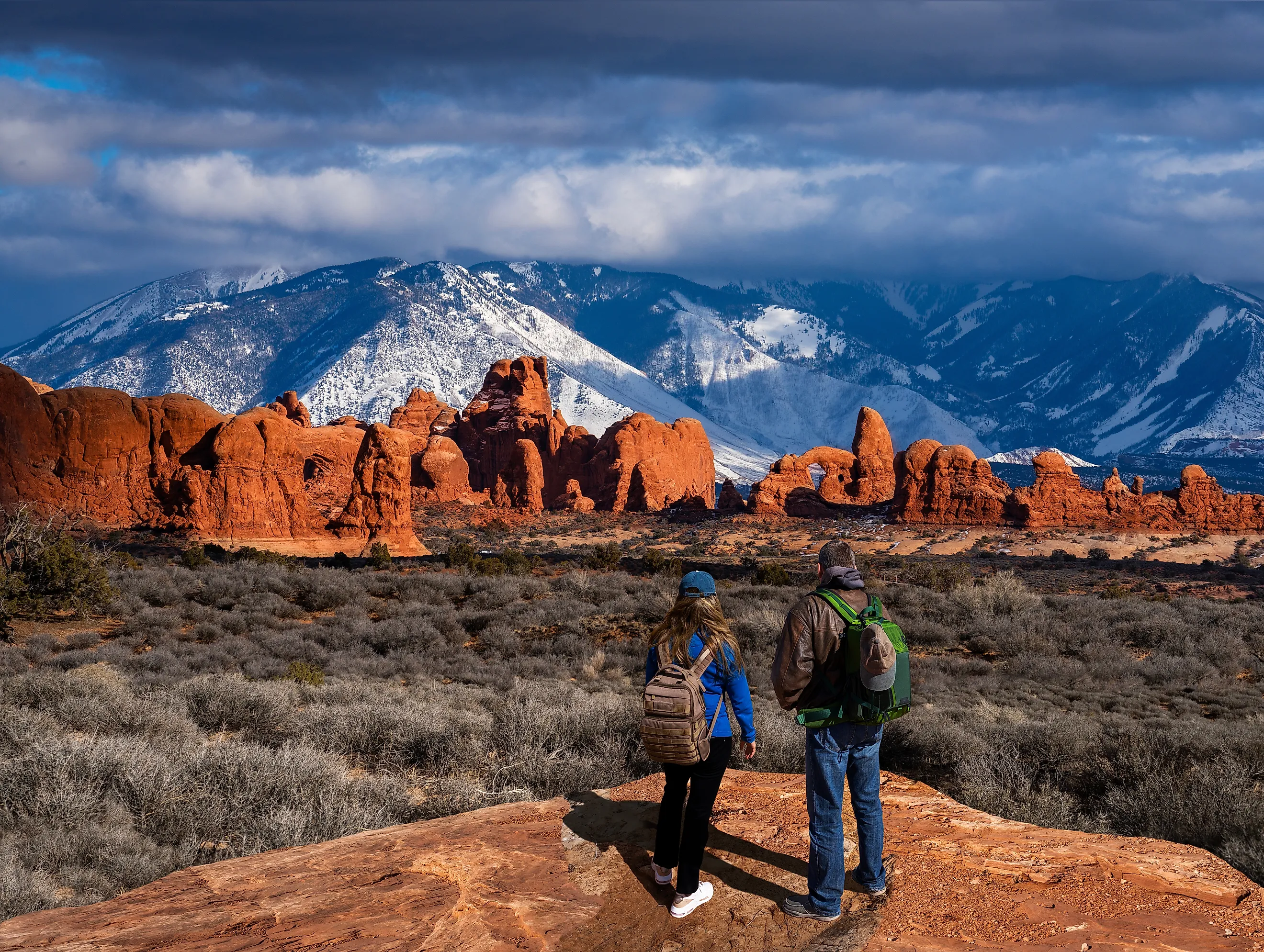 Arches National Park in Moab, Utah.