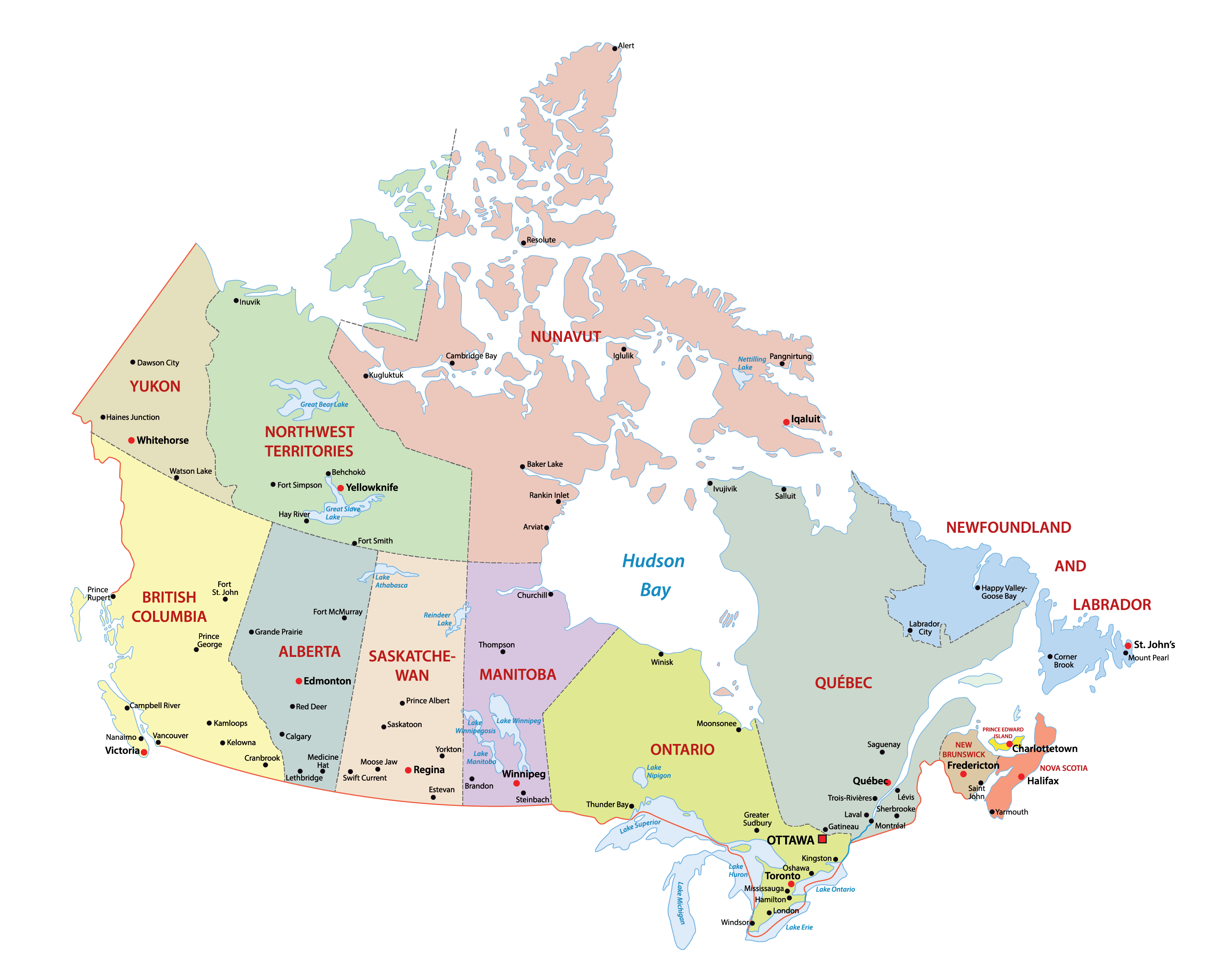 36 Label The Map Of Canada - Labels 2021