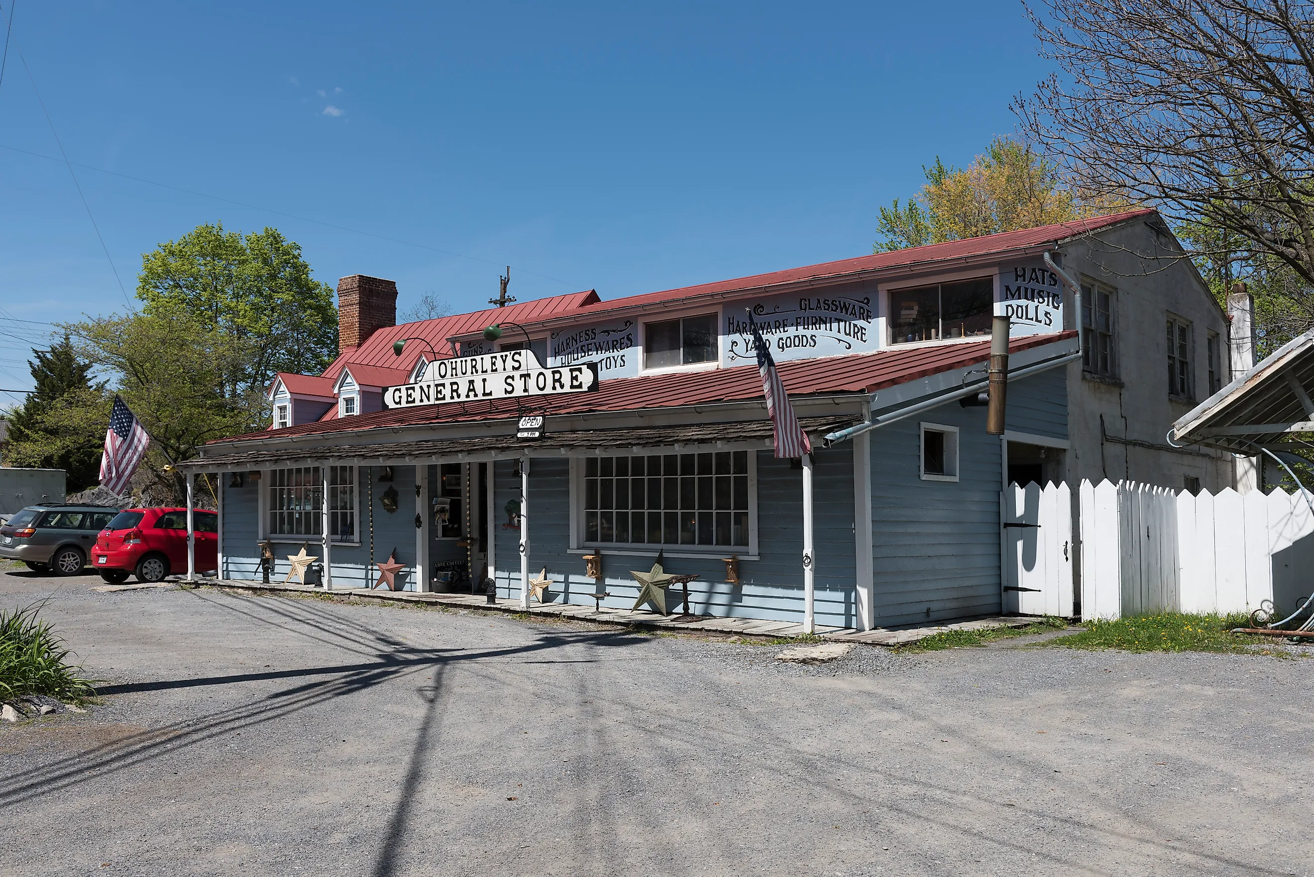 O’Hurley’s General Store in Shepherdstown, West Virginia.