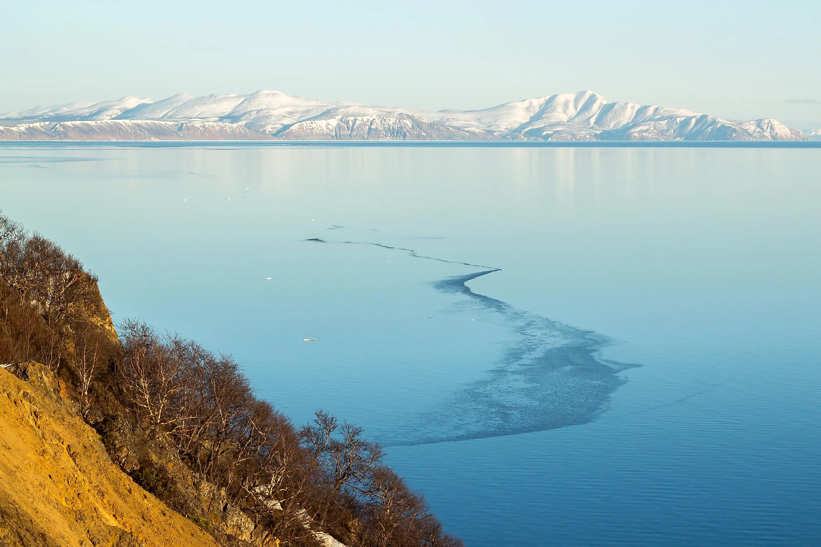 Sea of Okhotsk, Russia.