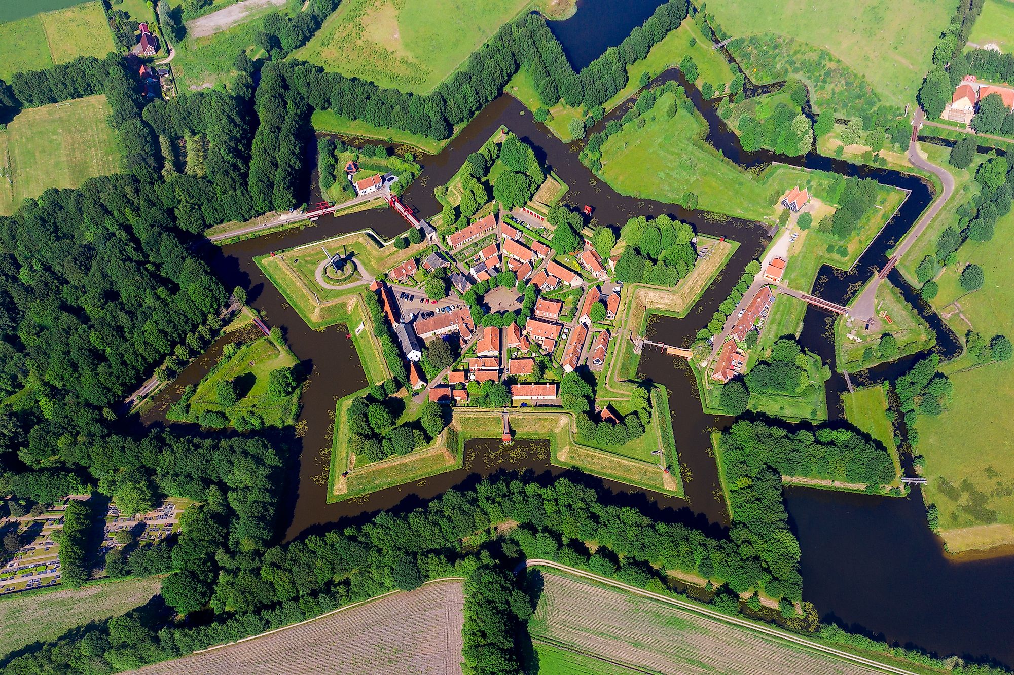 Fort Bourtange, Netherlands.