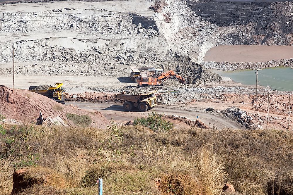 Coal production.