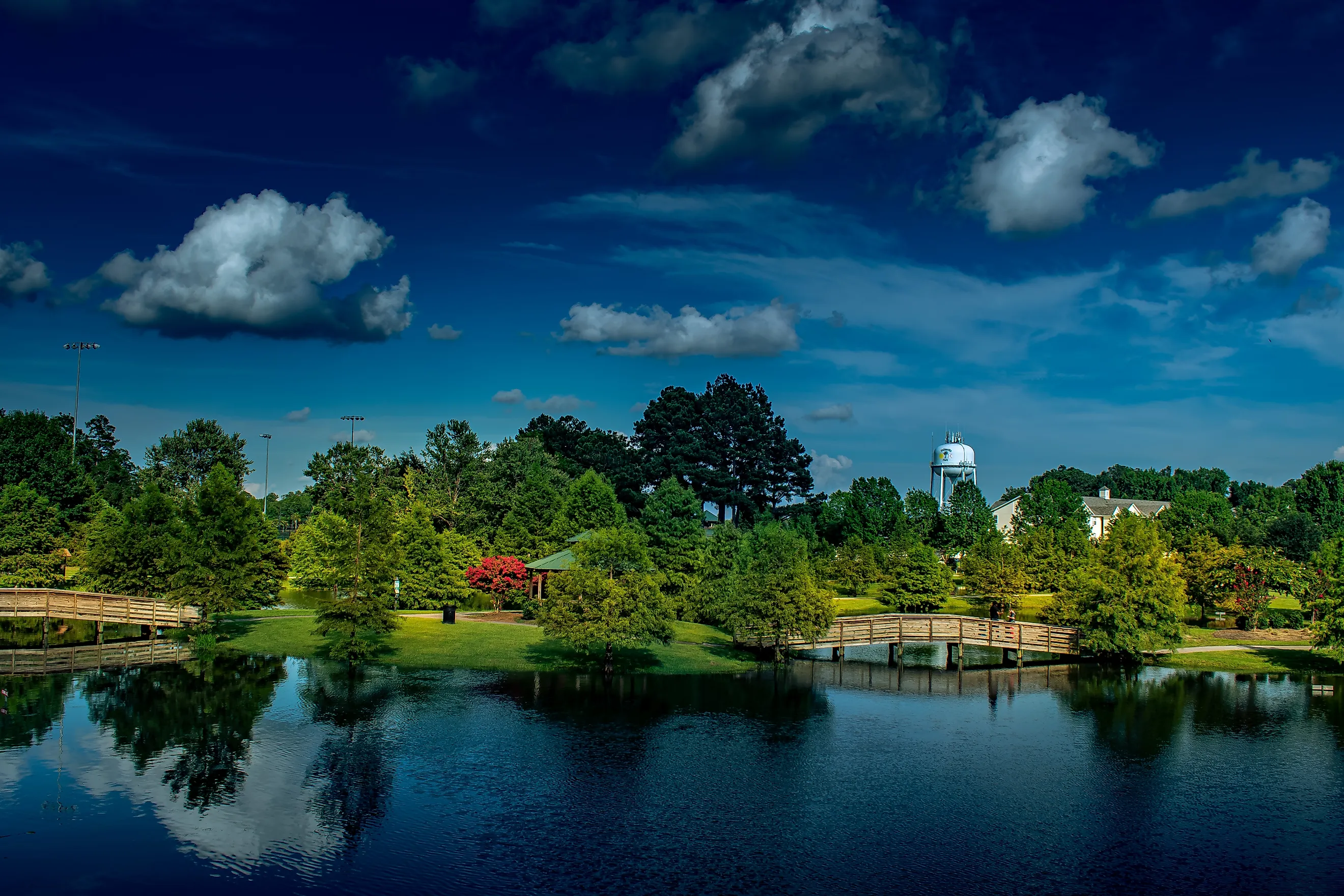 Palmetto Park in Sumter, South Carolina. Editorial credit: Hunter Bob / Shutterstock.com 