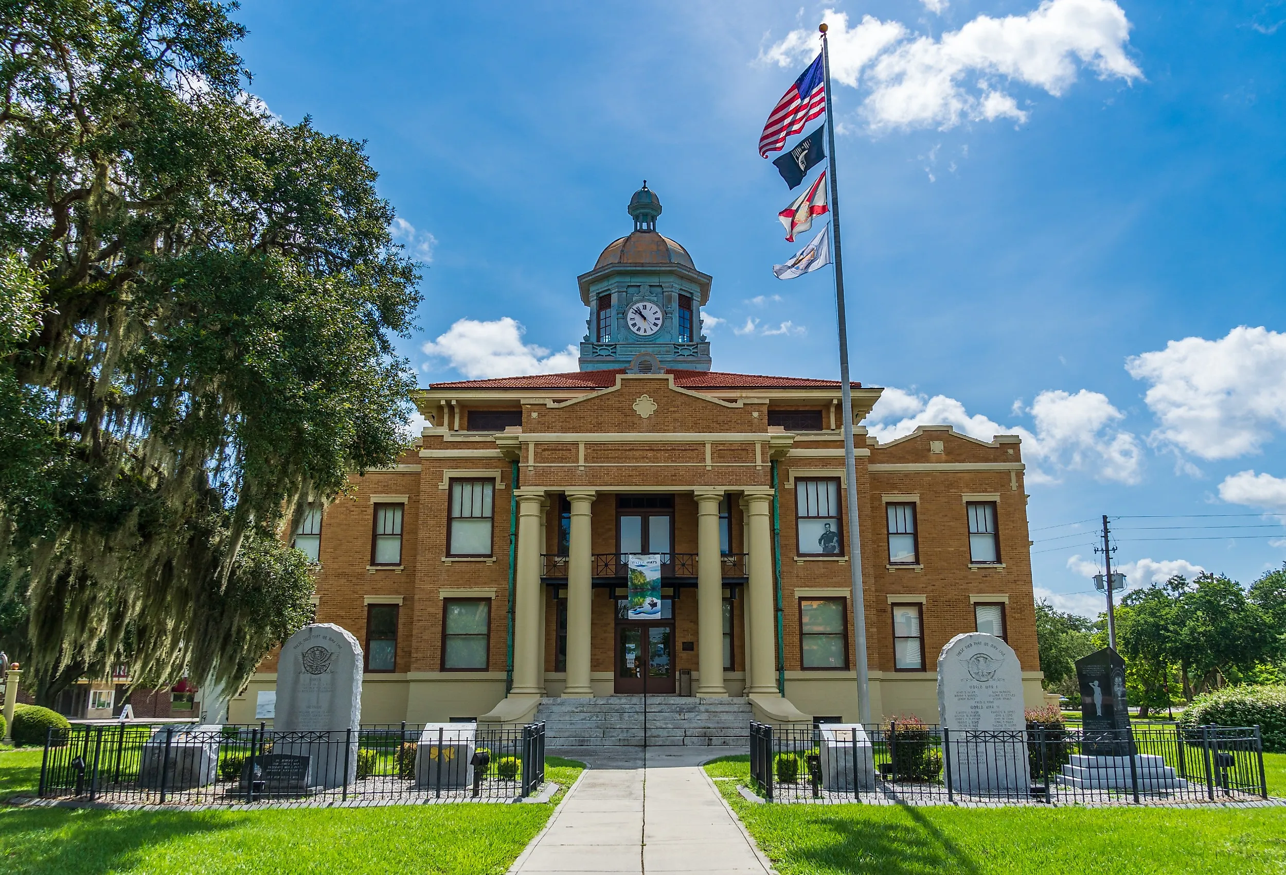Old Citrus County Courthouse Heritage Museum in Inverness, Florida. Image credit Sunshower Shots via Shutterstock.com