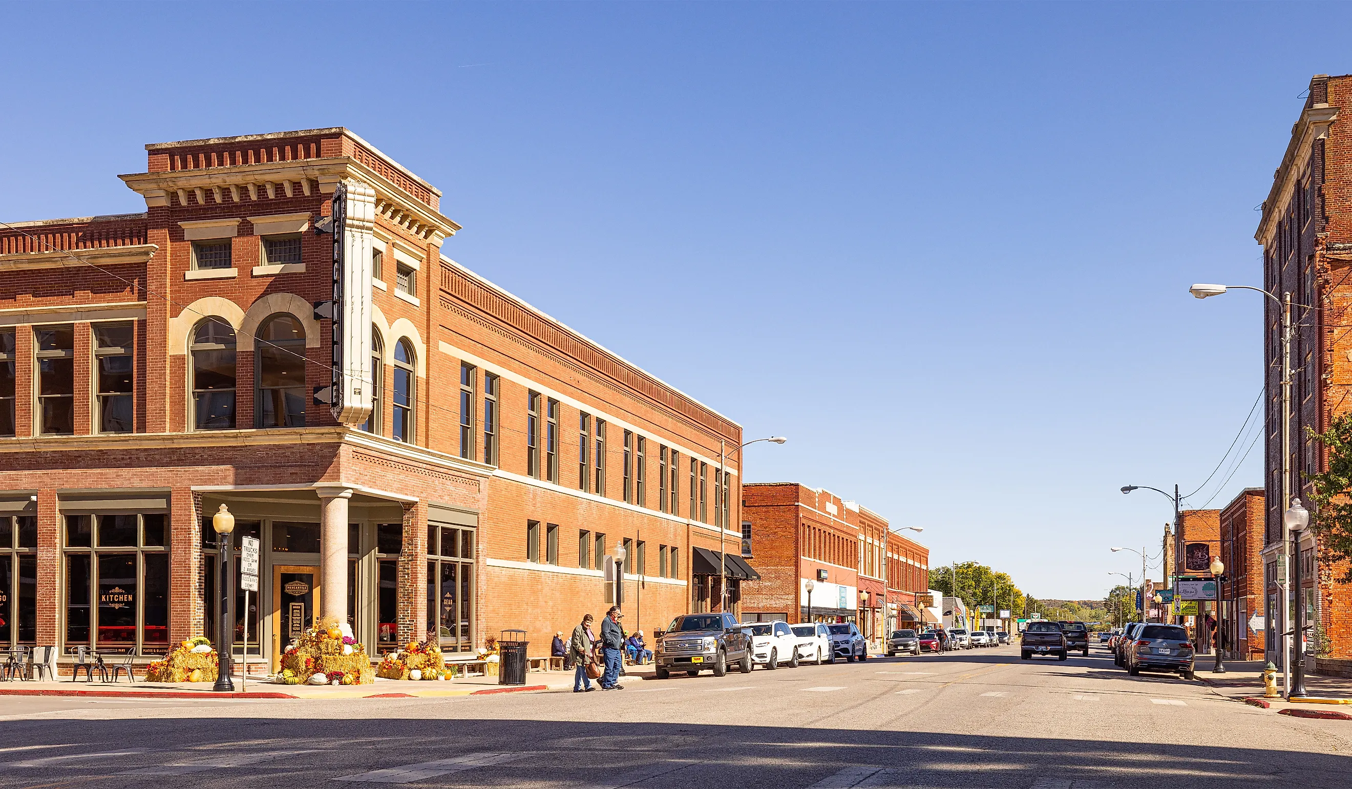 The beautiful downtown of Pawhuska, Oklahoma. Image credit: Roberto Galan / Shutterstock.com