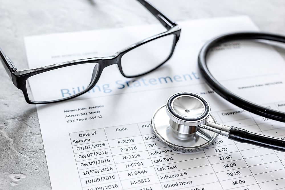 Lack of universal healthcare can leave the injured and ill with serious of medical debt.
