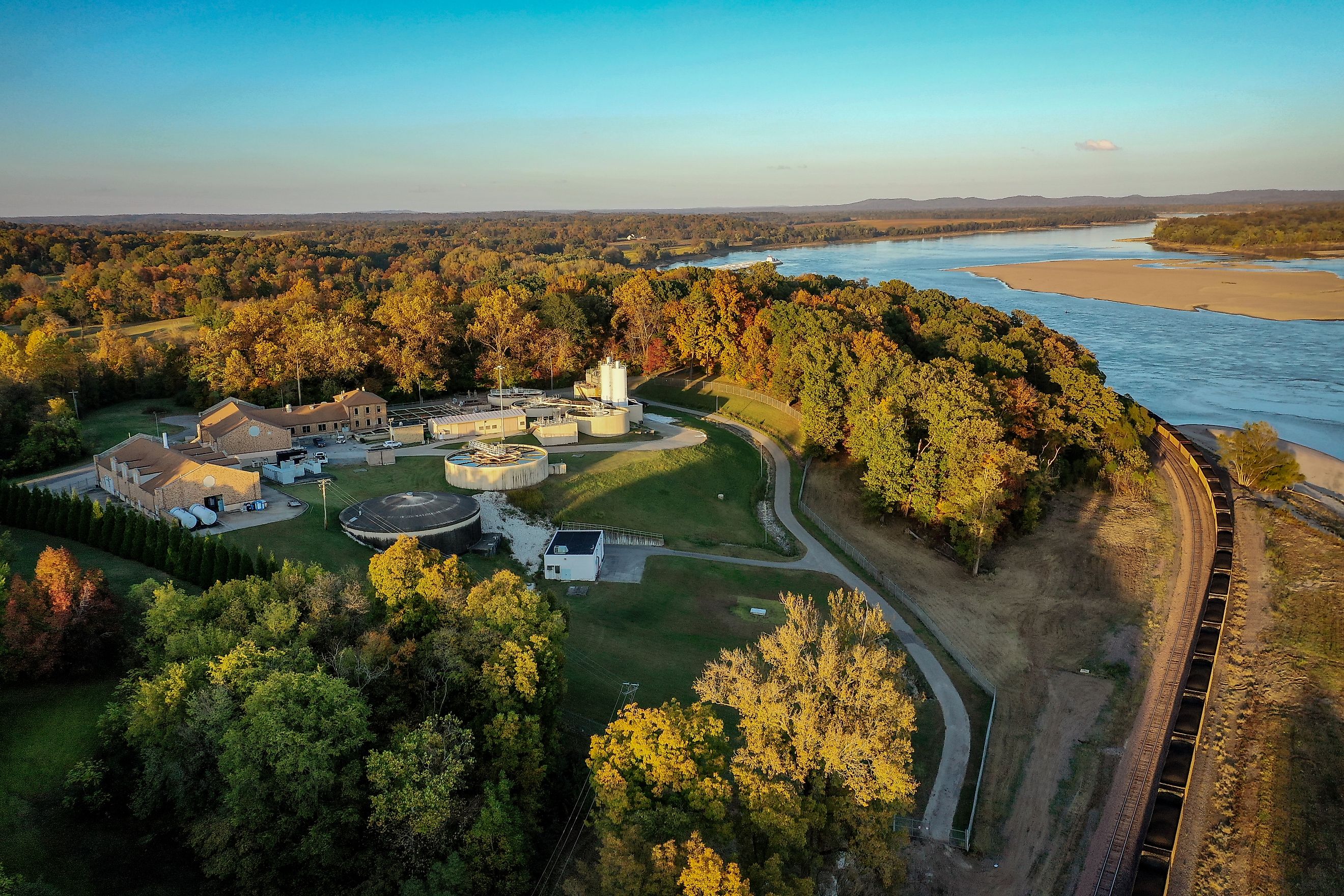 Aerial view of Cape Girardeau