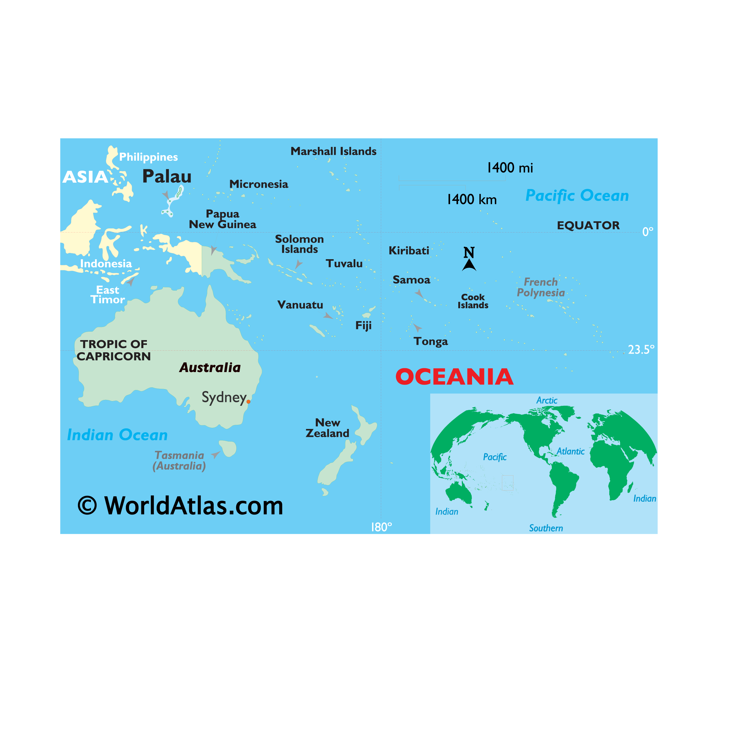 Palau Maps & Facts - World Atlas
