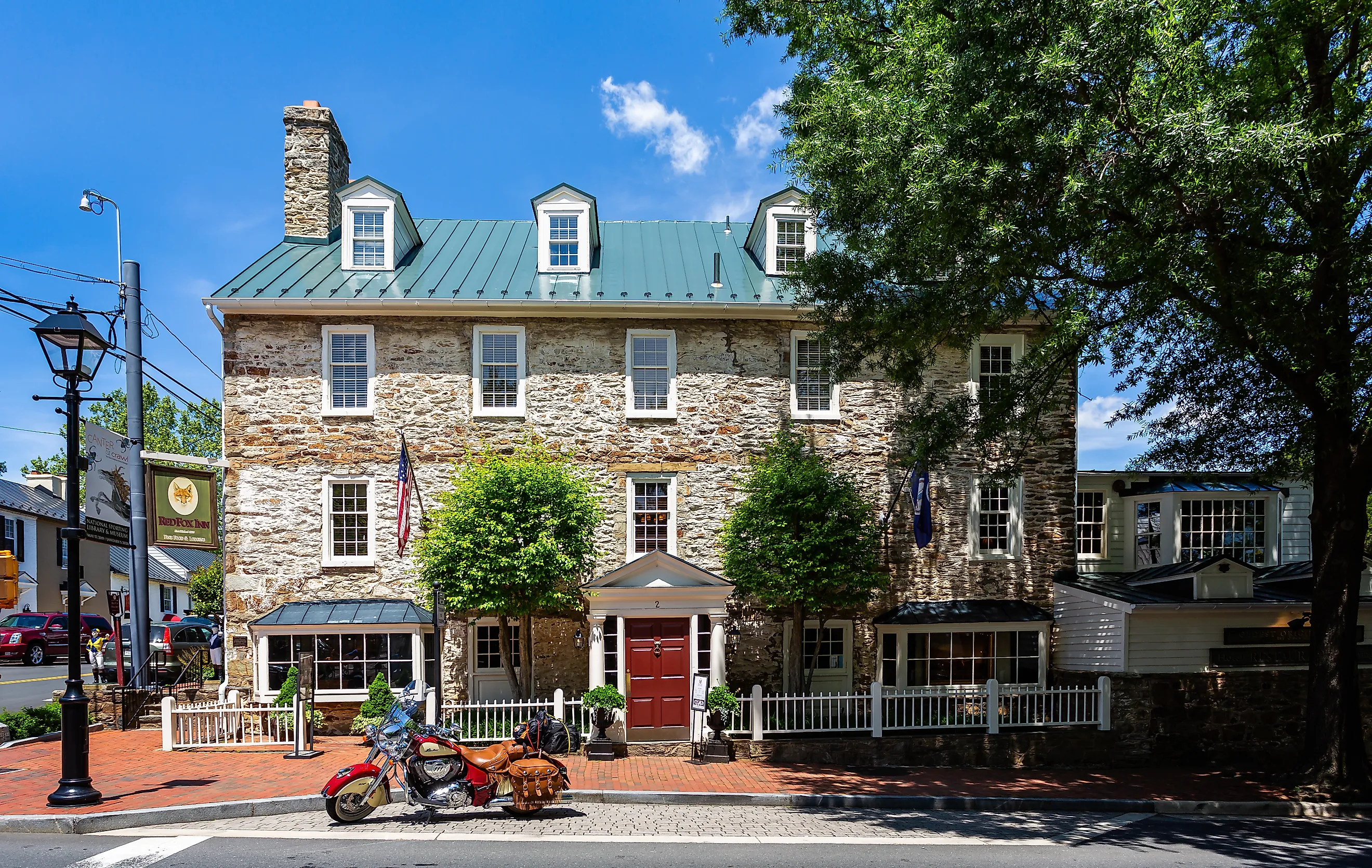 The Red Fox Inn and Tavern in Middleburg, Virginia. Editorial credit: Nigel Jarvis / Shutterstock.com