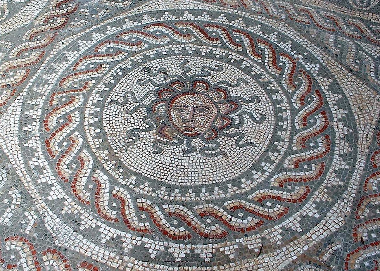 Bignor Villa Medusa Mosaic.