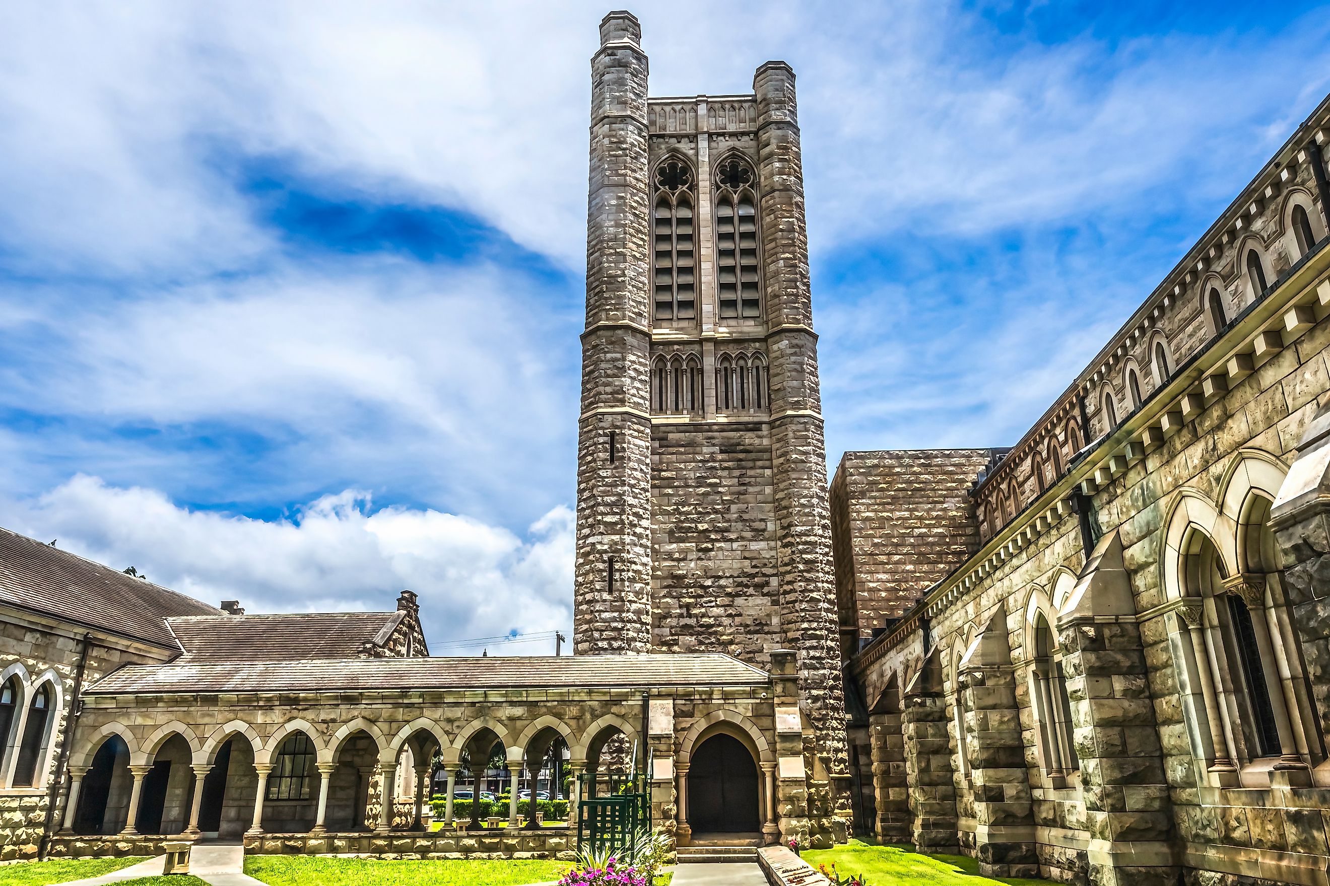 St. Andrew’s Episcopal Cathedral in Honolulu, Oahu, Hawaii.