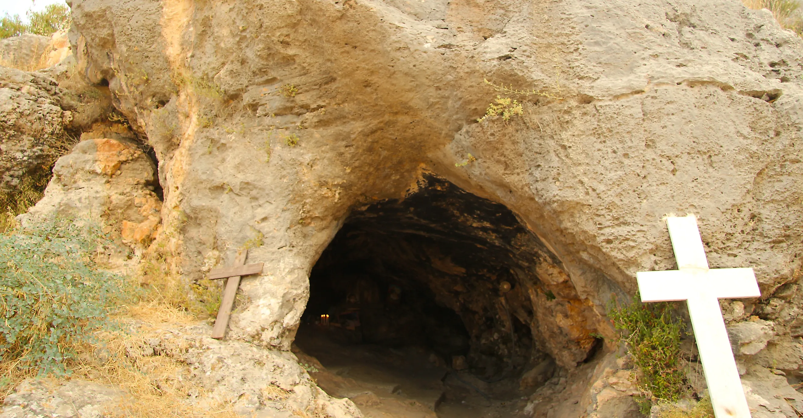 Qana Cave where Jesus is said to have spent 3 days in reflection before the first miracle was made and where Jesus followers later on sought refuge from persecution