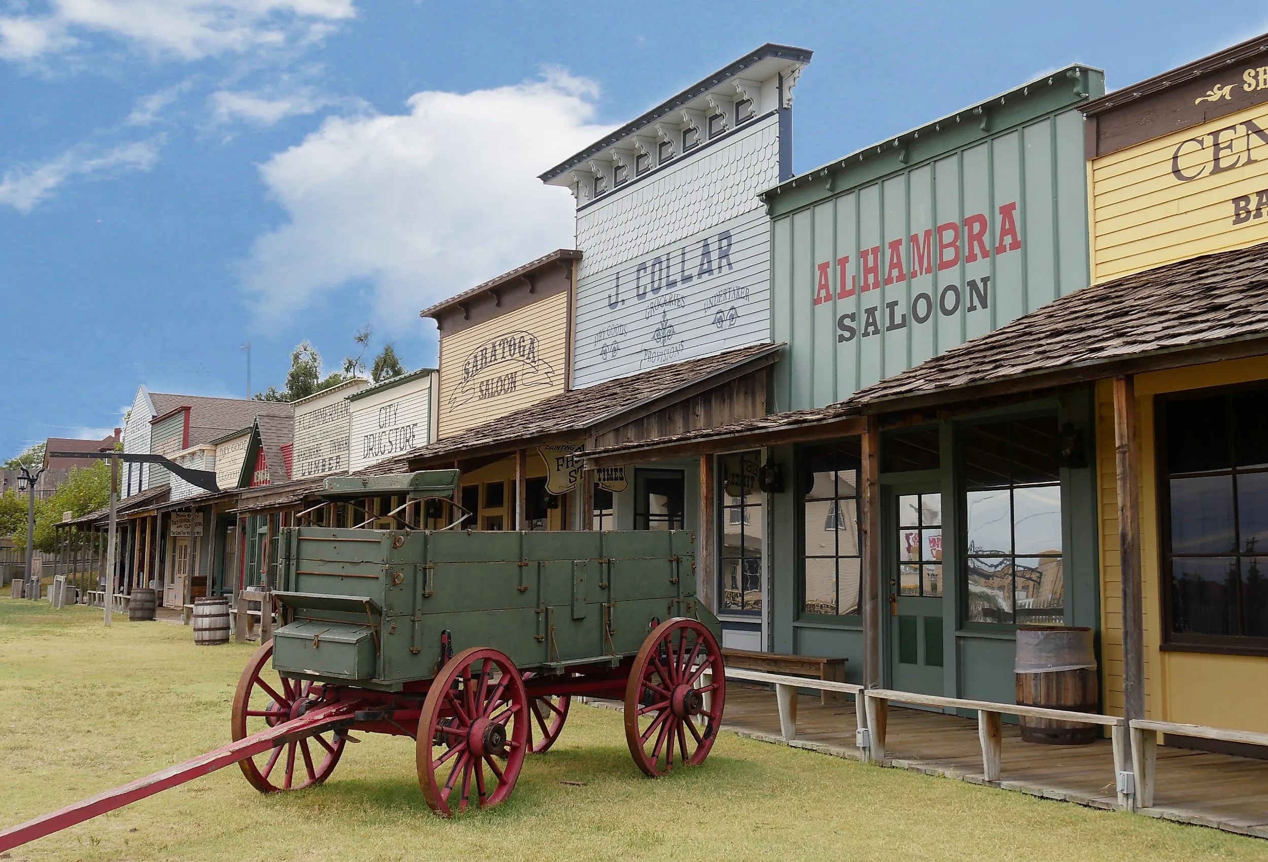 Boot Hill historical museum in Dodge City, Kansas. Image credit GemStocksy via Shutterstock.com