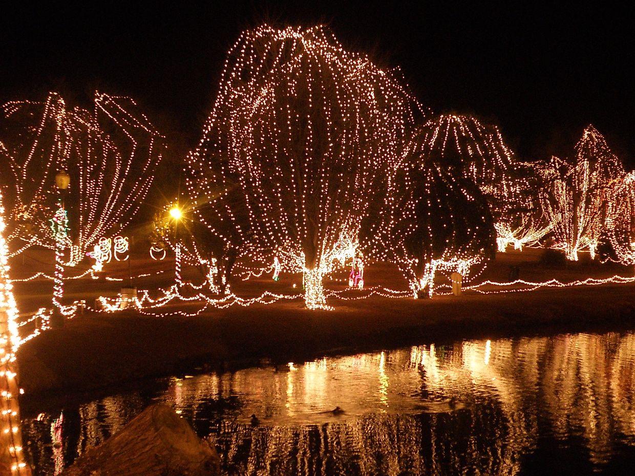 The Chickasha Festival of Light in Chickasha, Oklahoma. MARELBU / Commons.Wikimedia.org