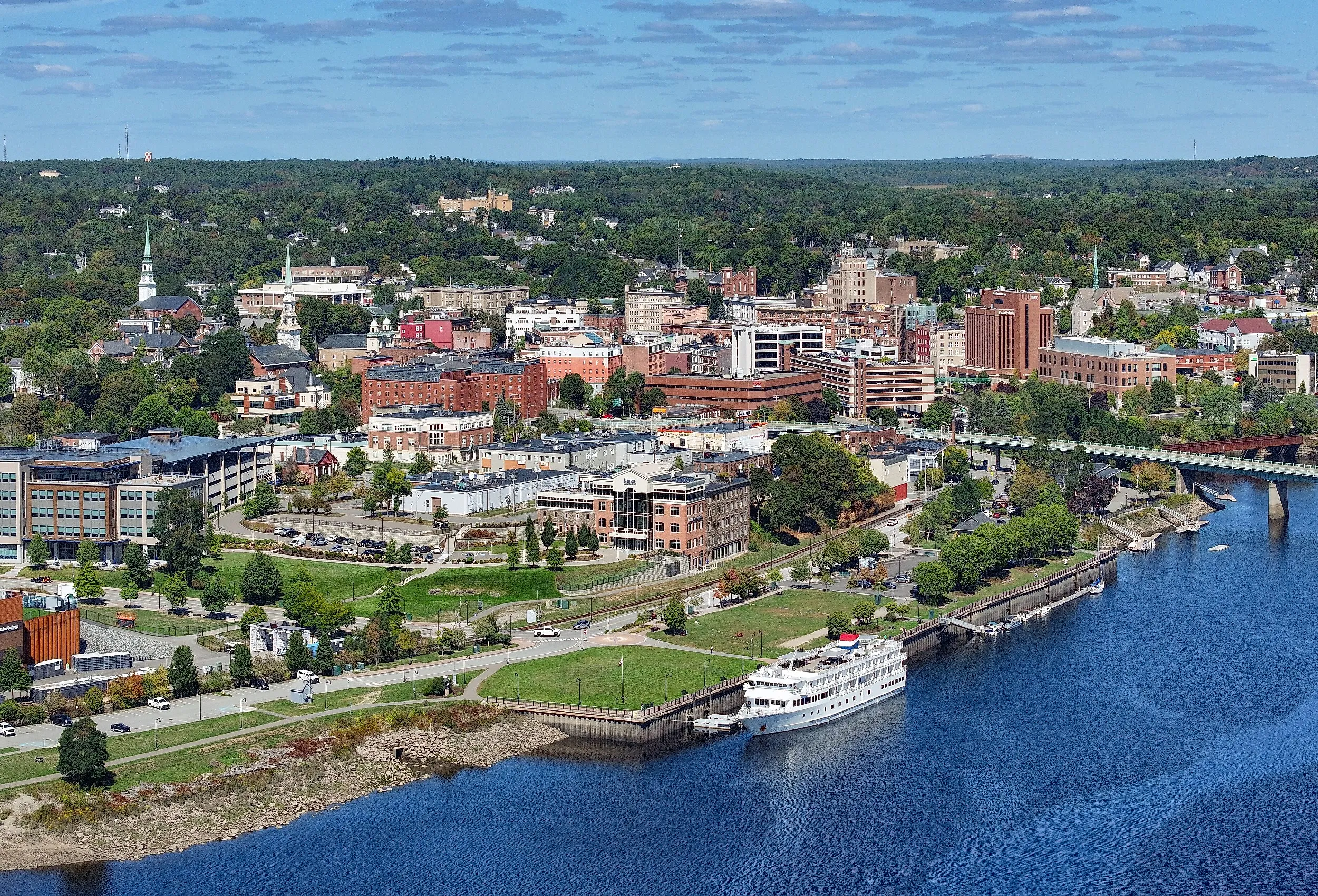 Overlooking Bangor, Maine. Image credit Quintin Soloviev, CC BY 4.0 <https://creativecommons.org/licenses/by/4.0>, via Wikimedia Commons