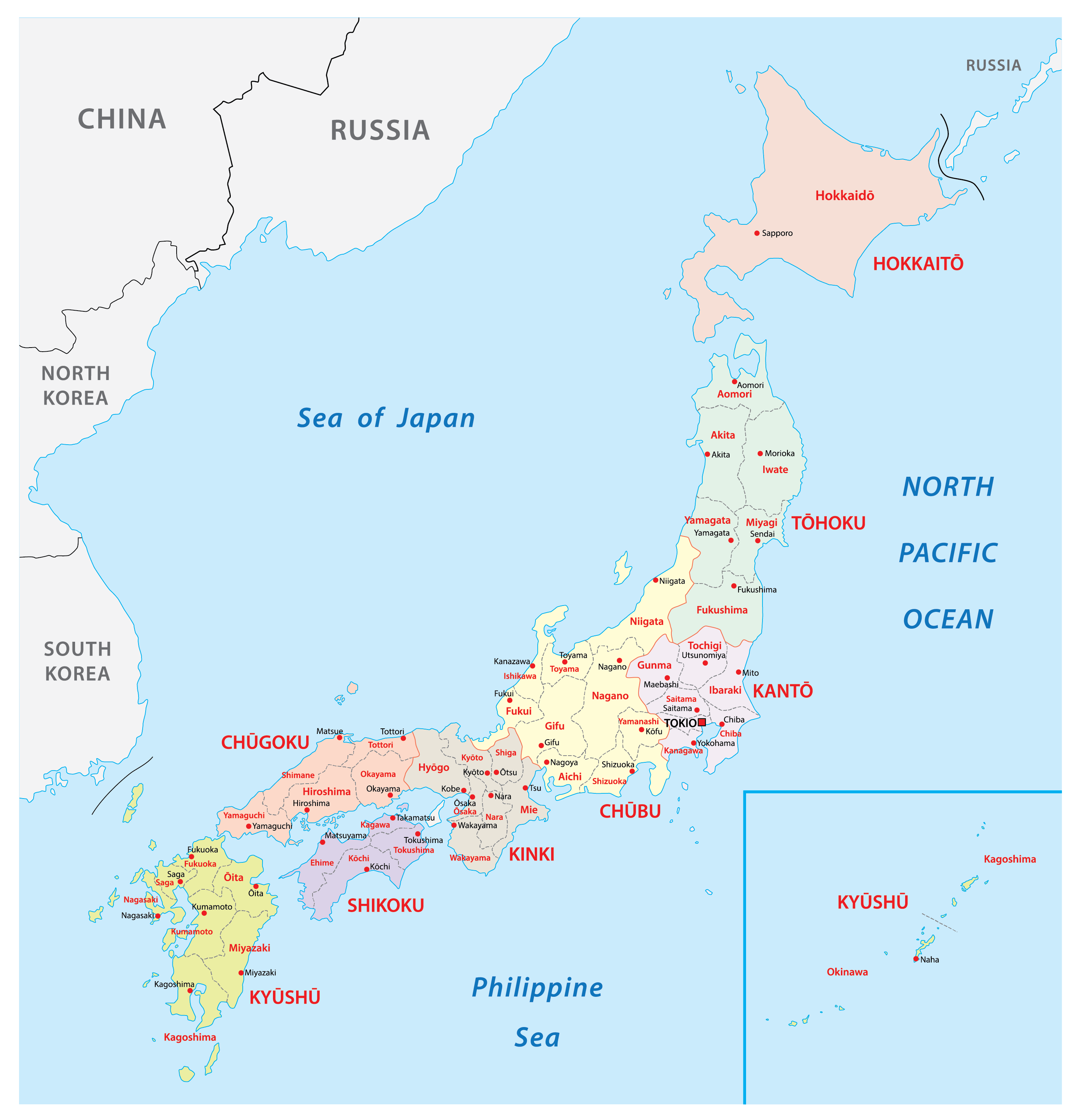 Japan Maps Facts World Atlas