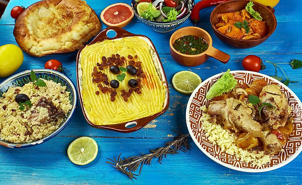 The region of North Africa known as the Maghreb is famous for its unique cuisine, called Maghreb cuisine.