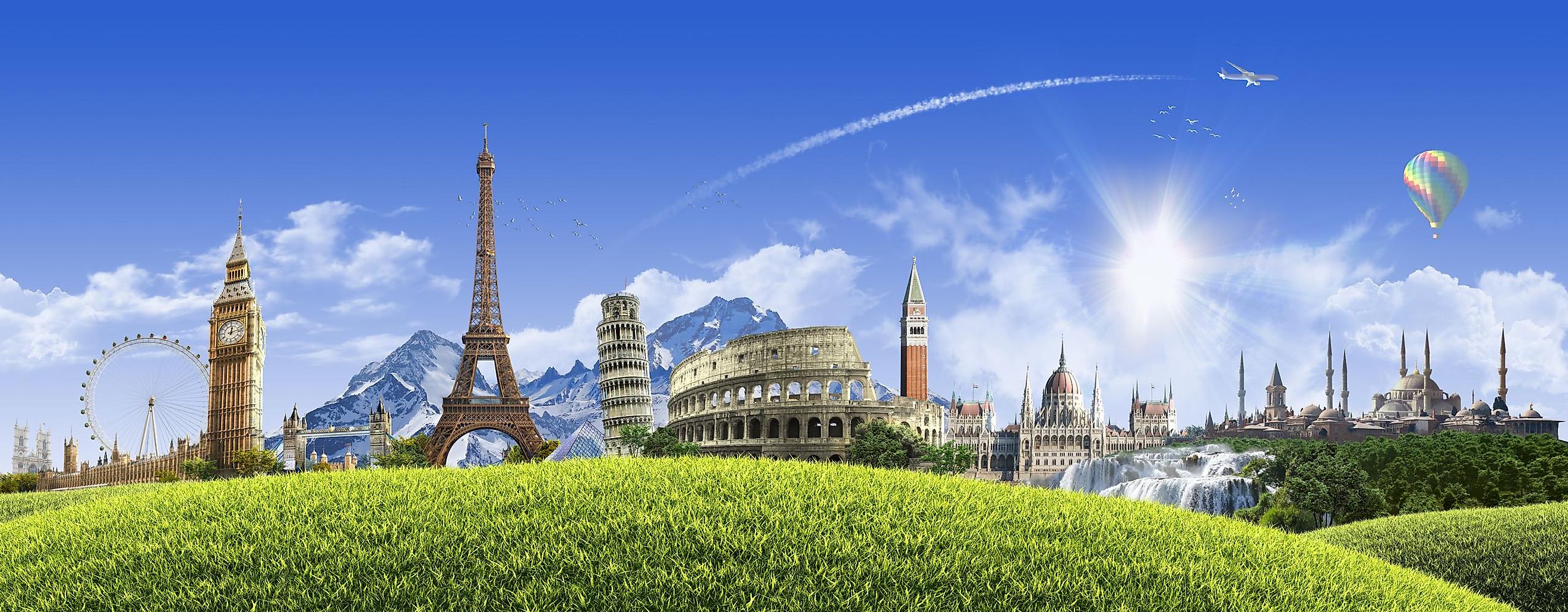 Europe is the sixth-largest continent on Earth.