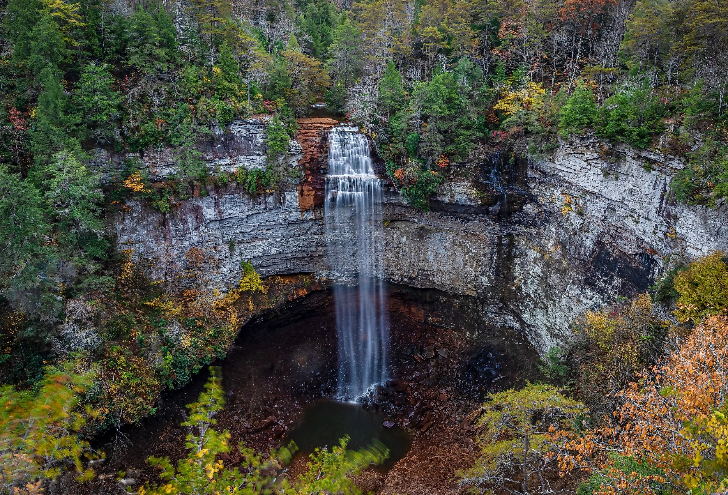Fall Creek Falls State Park in Tennessee.