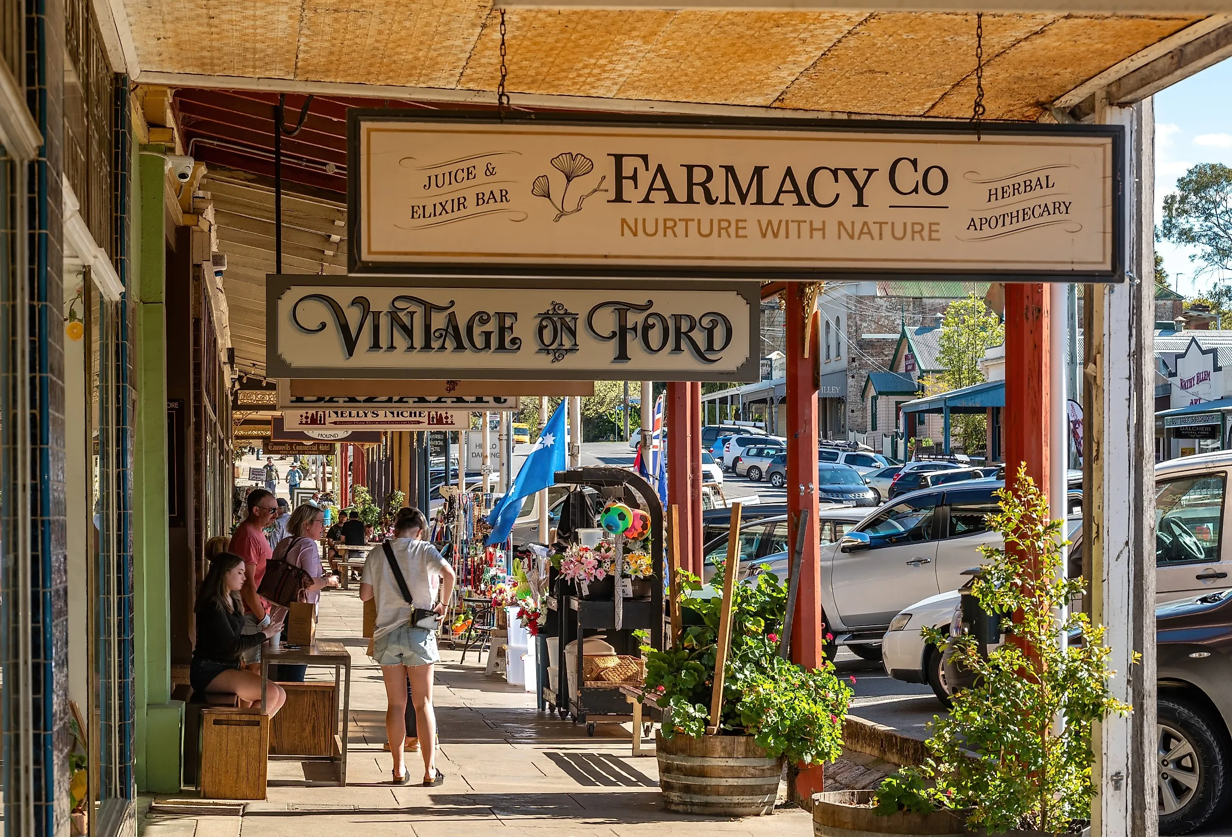 Street scene in historic Beechworth, Northern Victoria. Editorial credit: Paul Harding 00 / Shutterstock.com