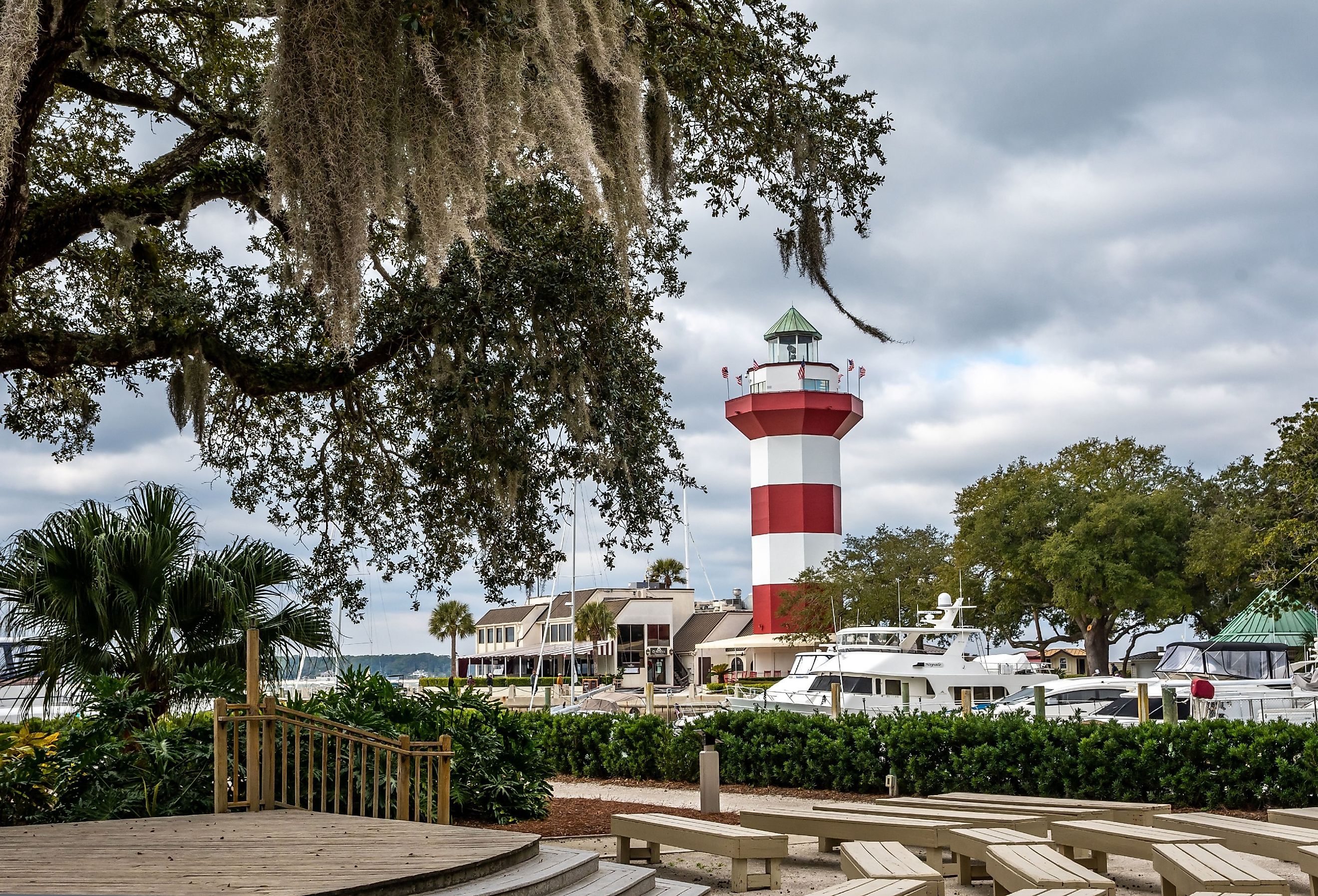 Lighthouse in Hilton Head Island, South Carolina.