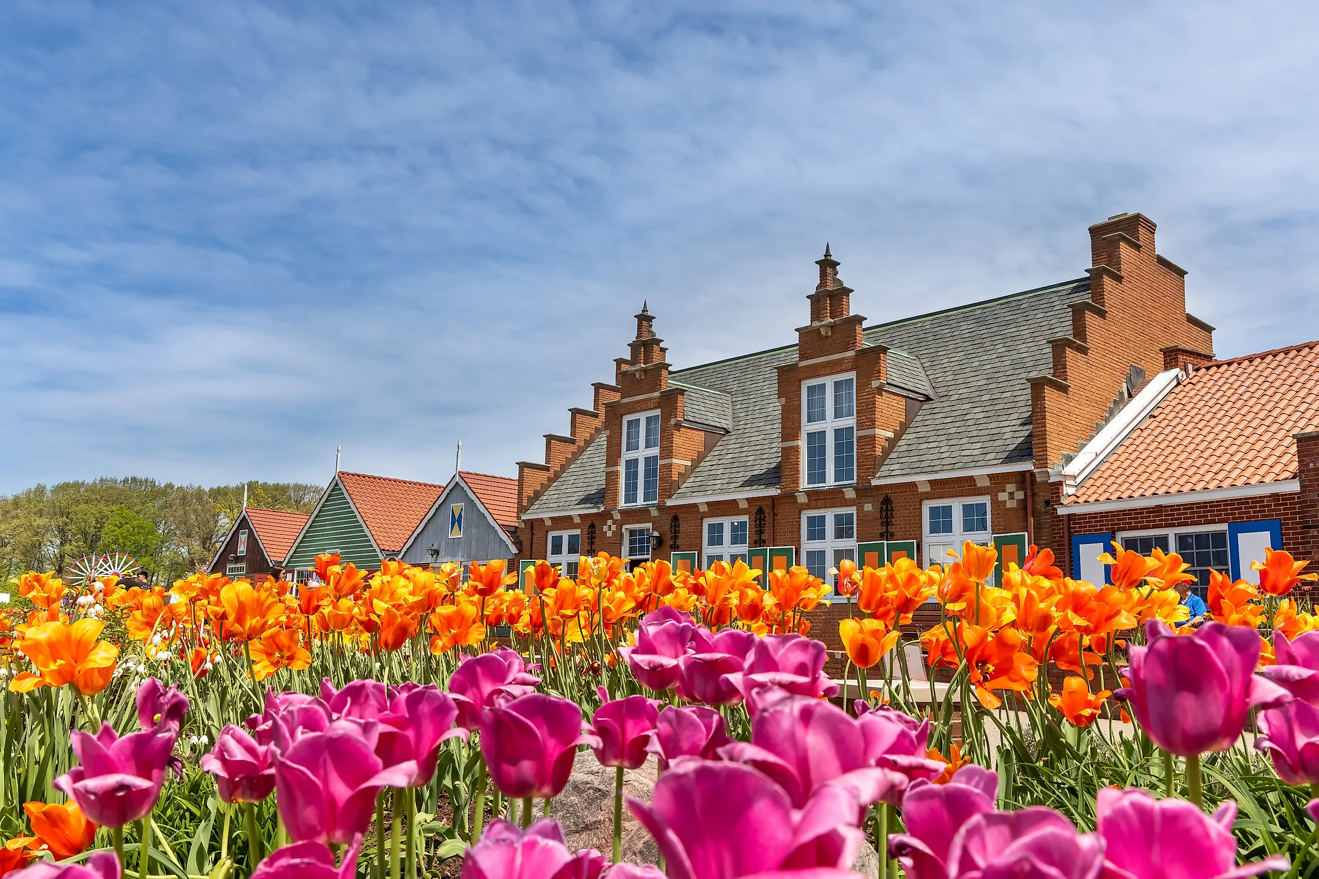 The Windmill Island Gardens in Holland, Michigan. Snehit Photos / Shutterstock.com