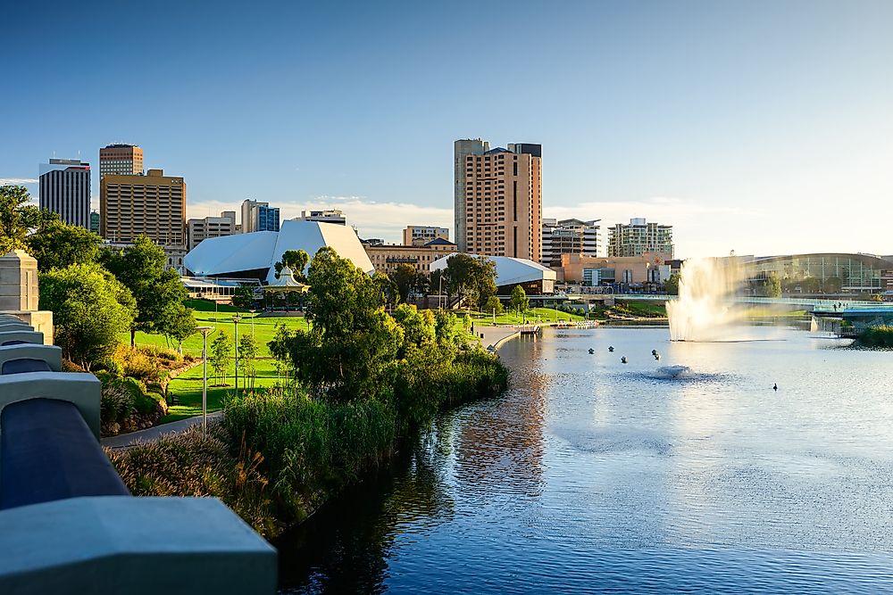 The largest city in South Australia is also its capital.