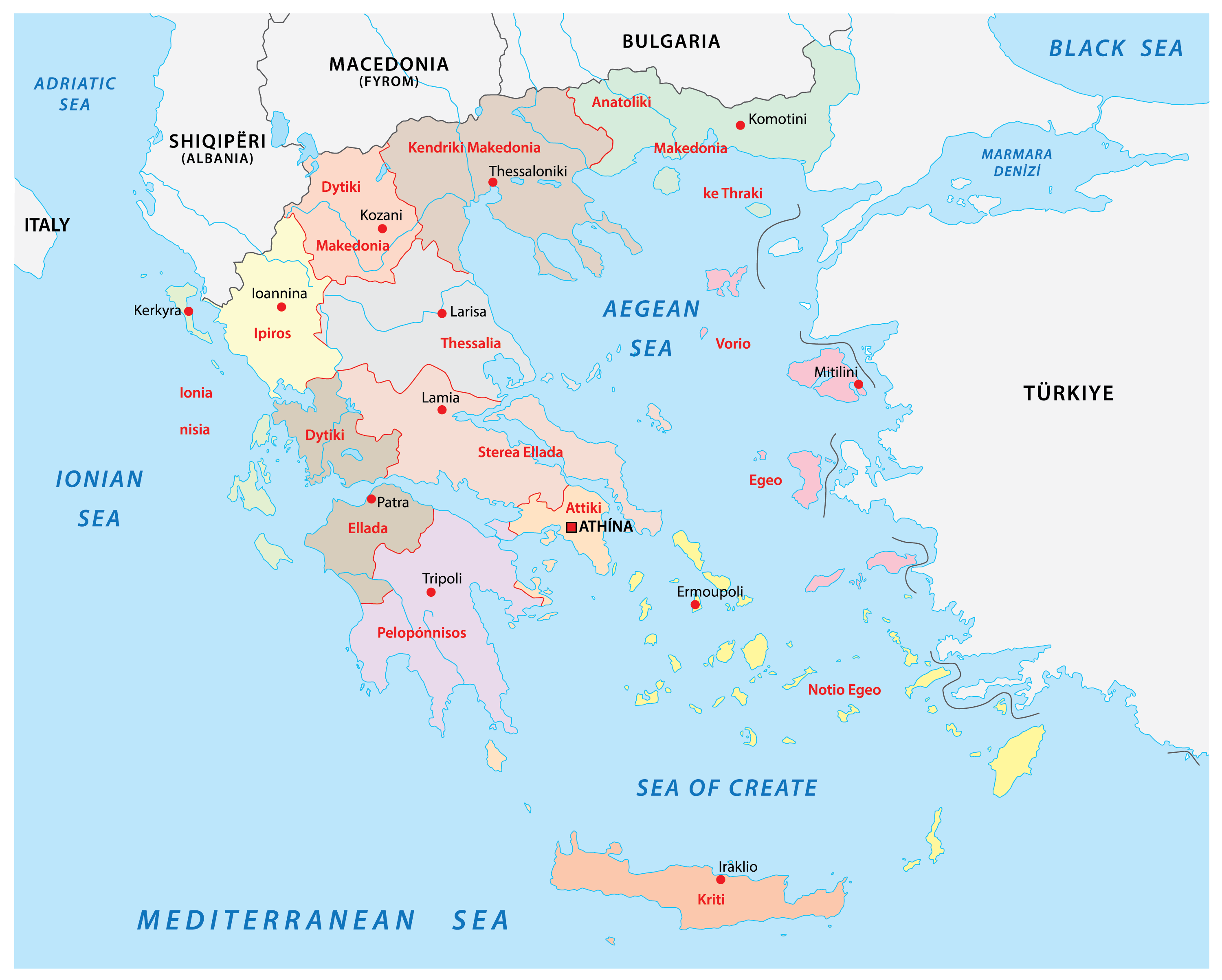 Greece Maps Facts World Atlas