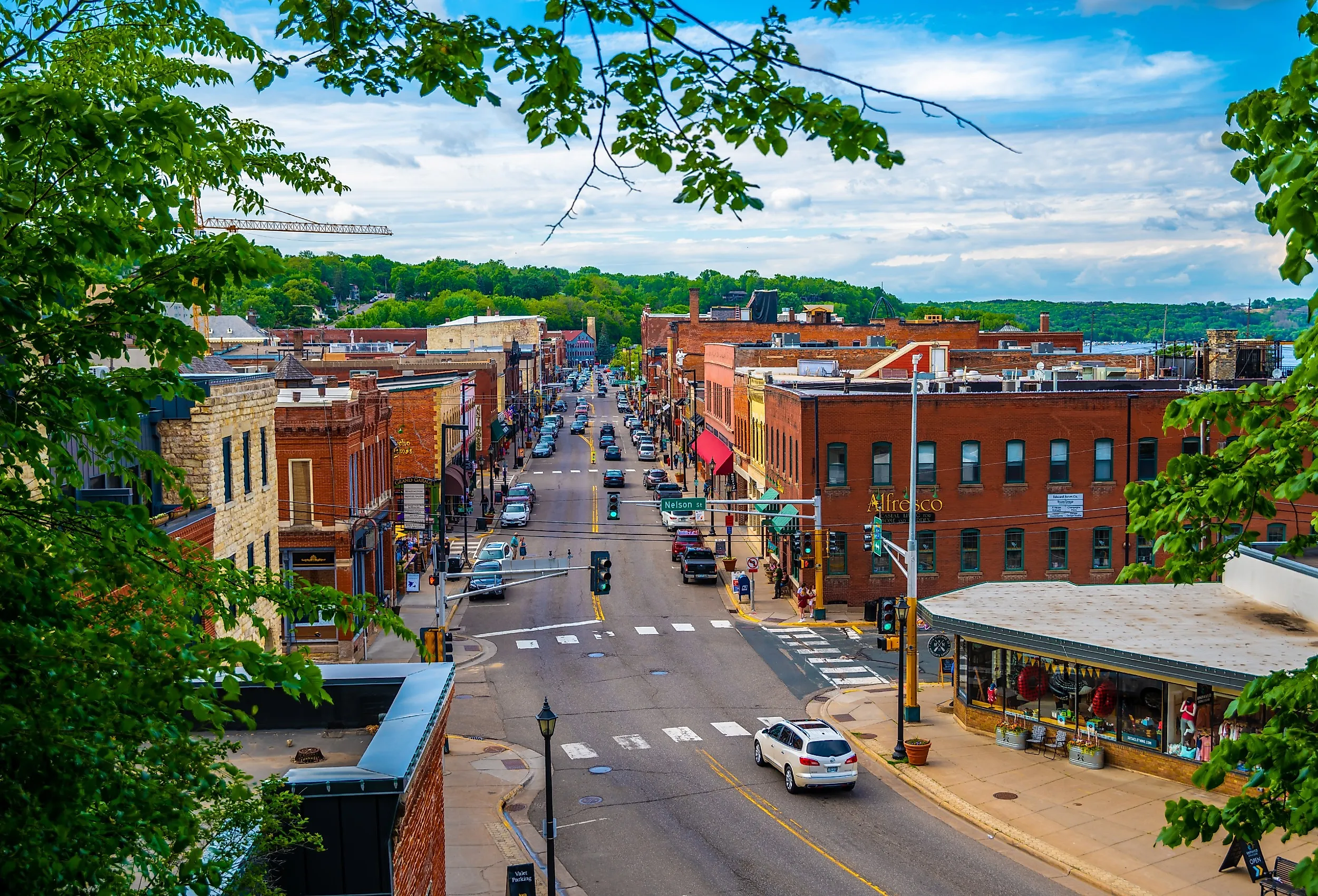 The beautiful downtown area of Stillwater, Minnesota. Image credit Cavan-Images via Shutterstock.com