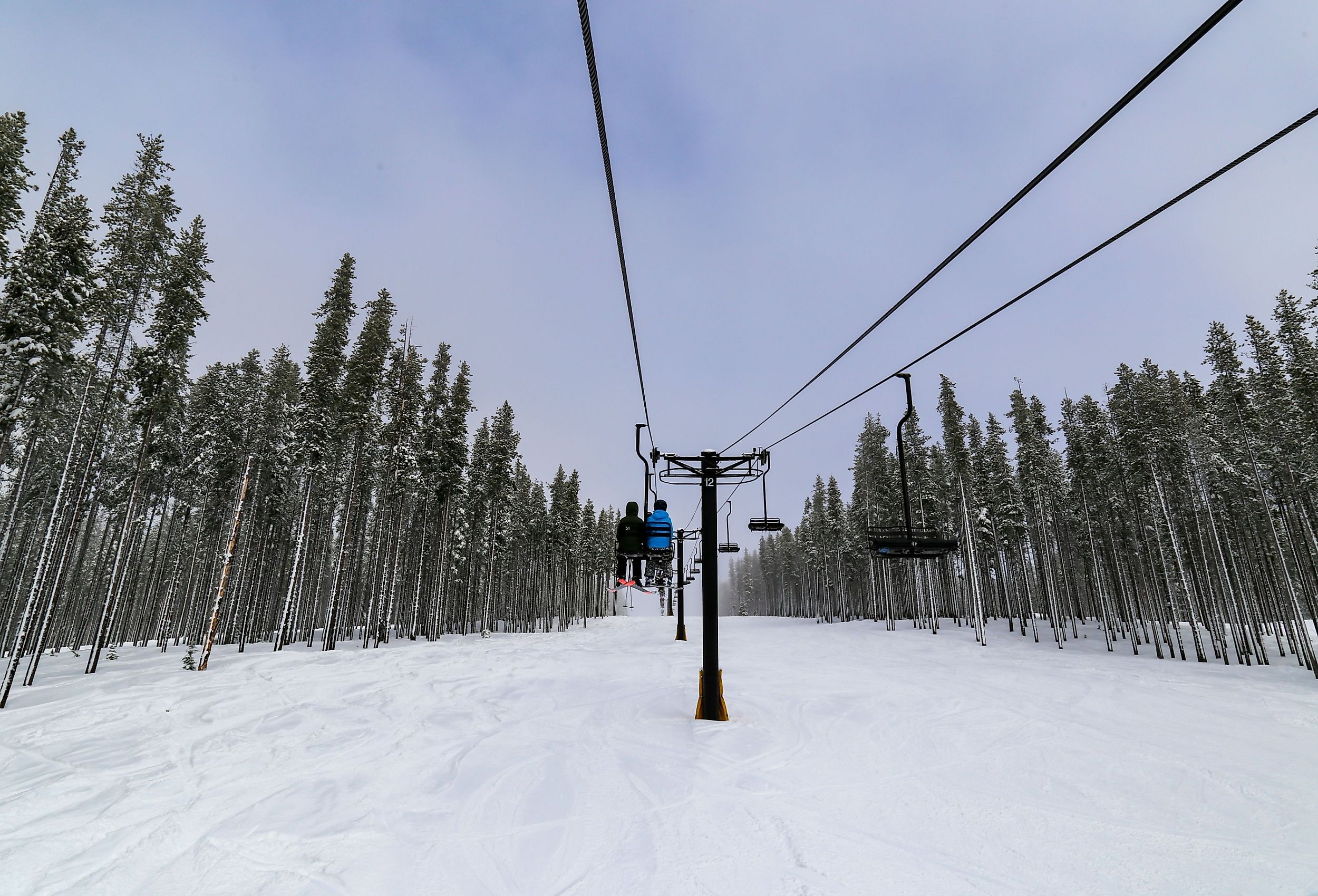 Lookout Pass ski area on the Idaho/Montana border.