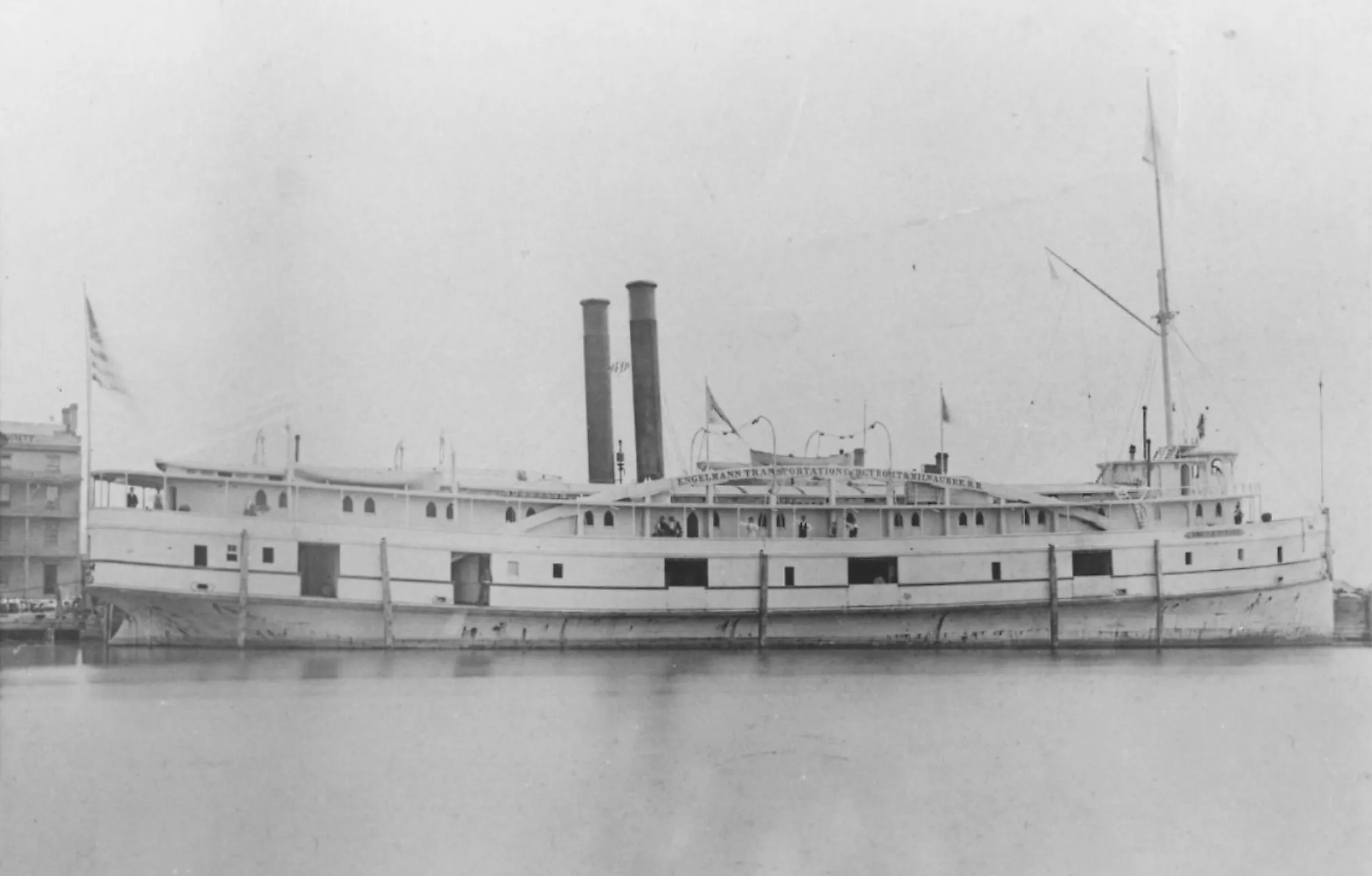 Lac La Belle as she was owned by the Englemann Transportation Company