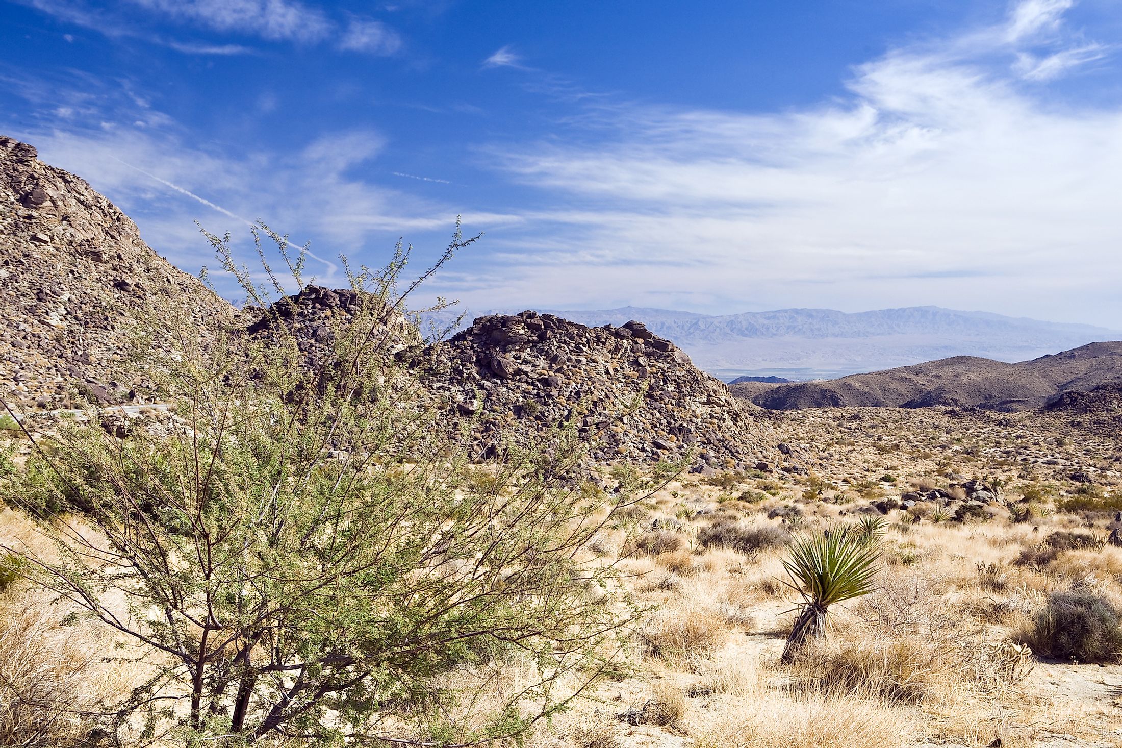 Santa Rosa Mountains.