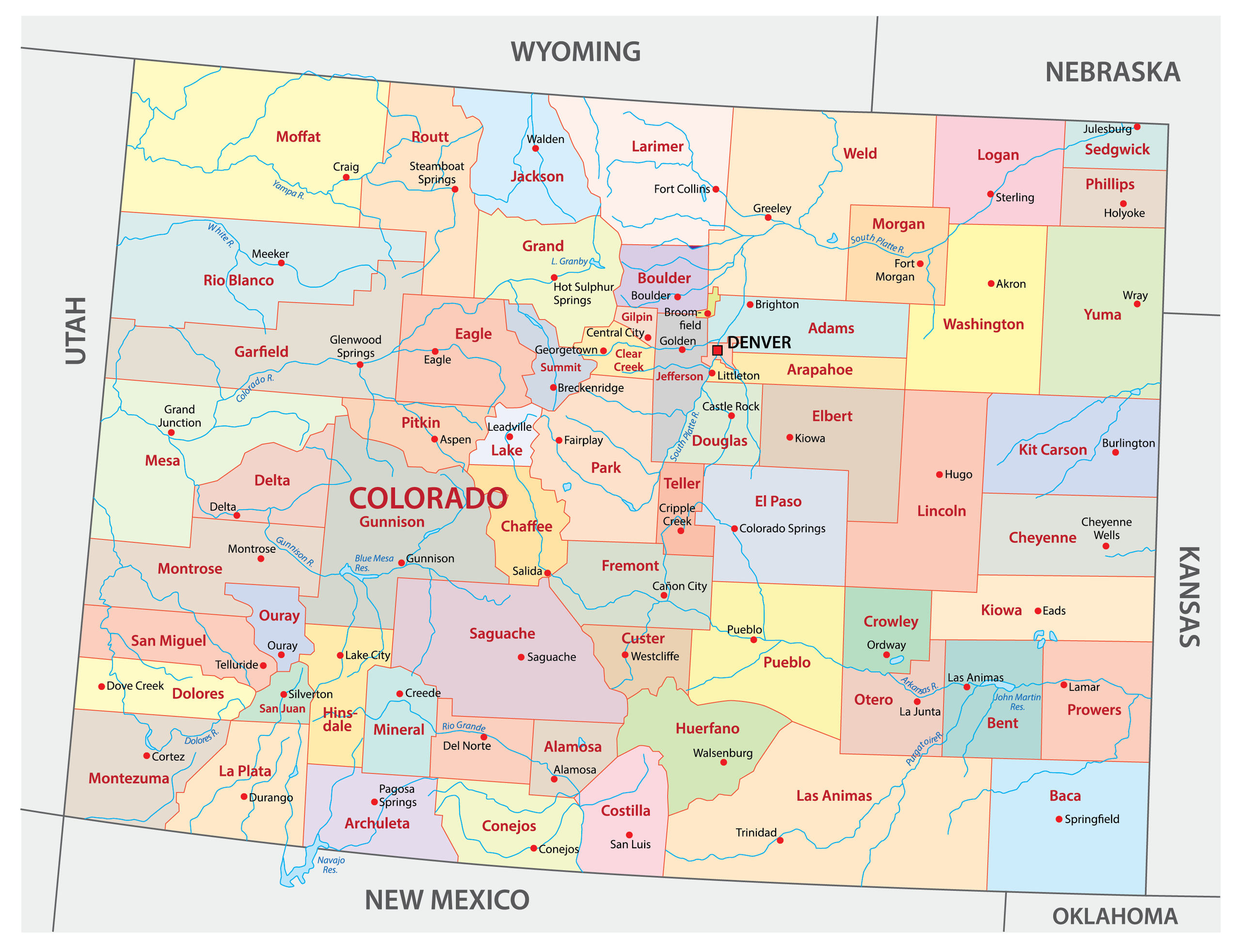 Colorado Maps & Facts - World Atlas