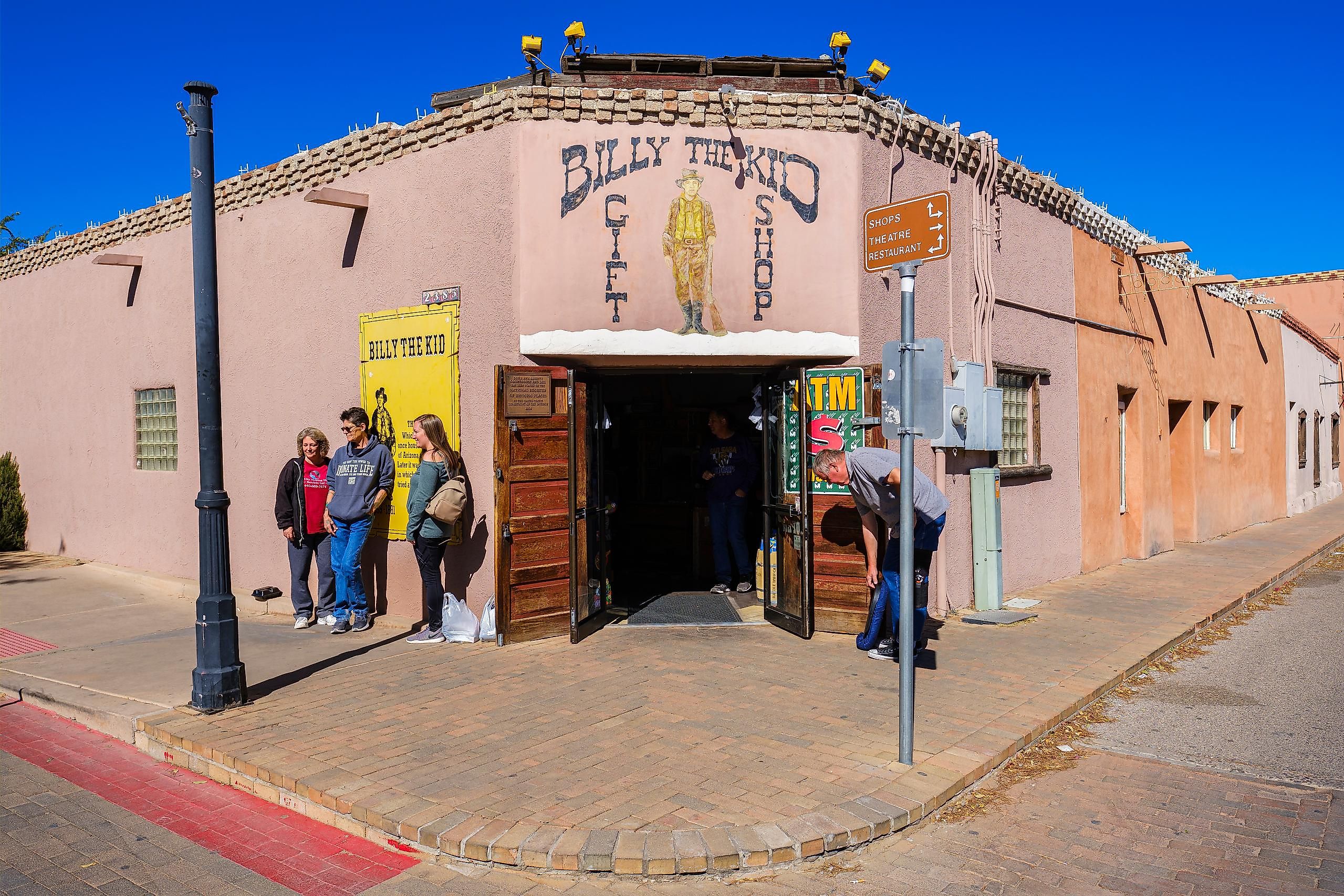 The gift shop across from the town square in Mesilla, New Mexico, USA. Editorial credit: Fotoluminate LLC / Shutterstock.com