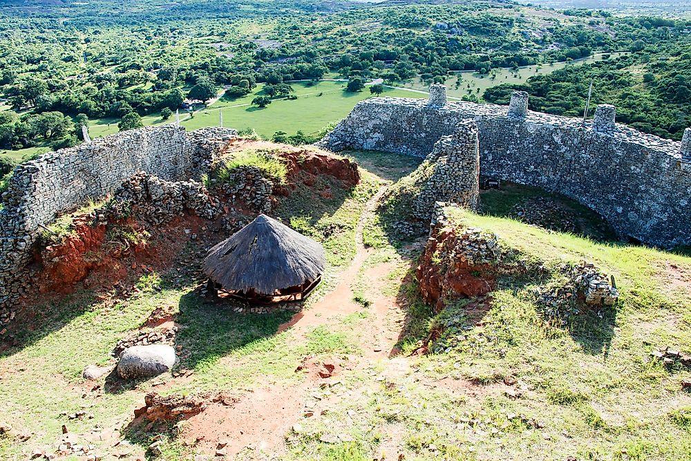Ruins of Great Zimbabwe, a medieval city erected by the ancestral Shona.