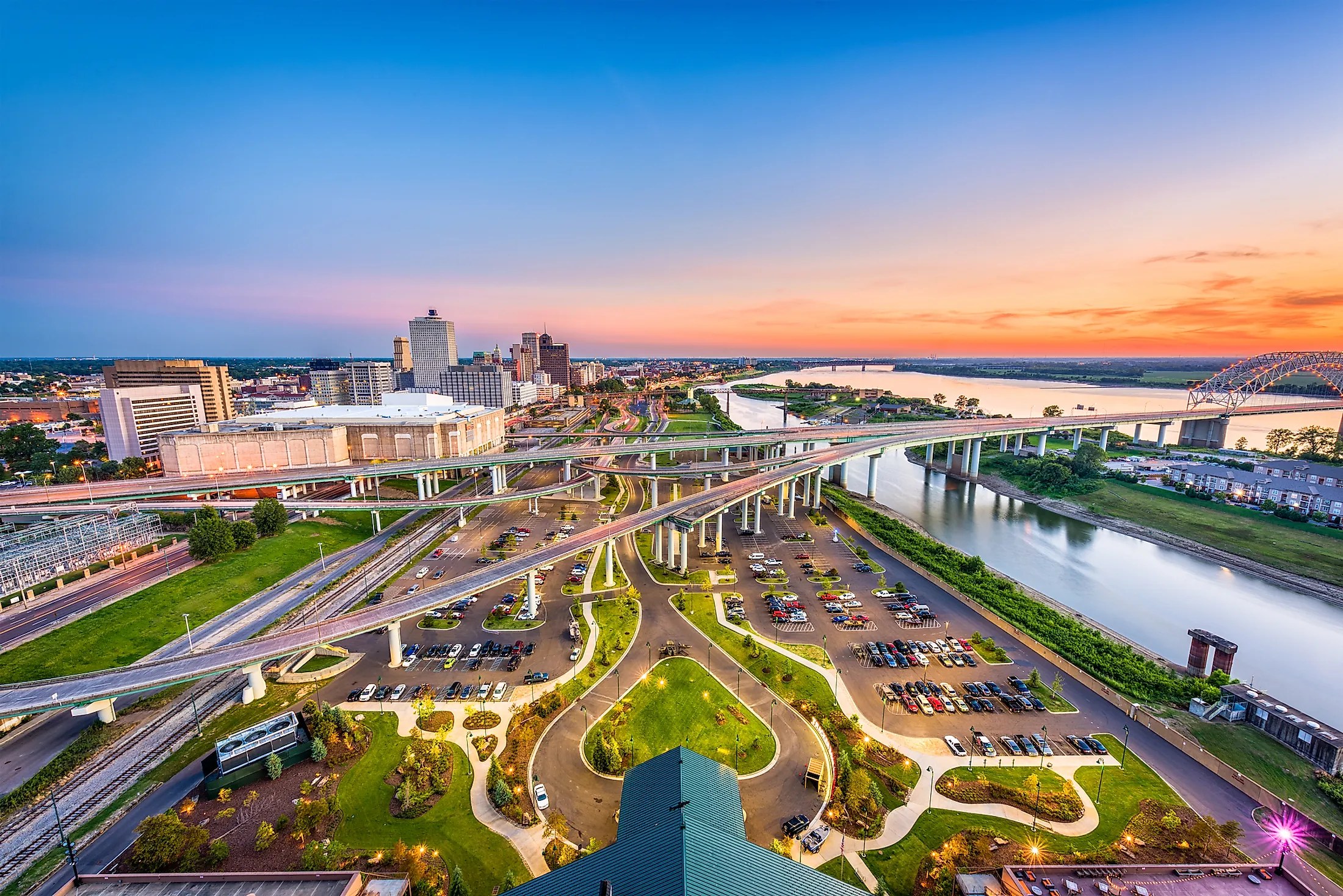 Memphis, Tennessee WorldAtlas