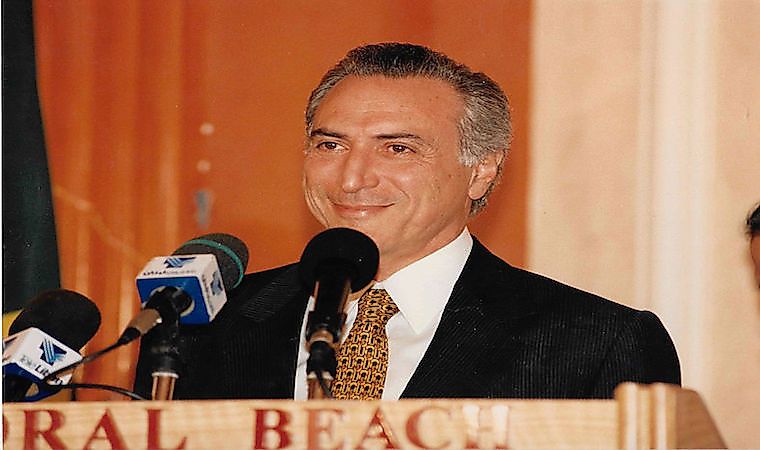 Michel Temer, the incumbent President of Brazil