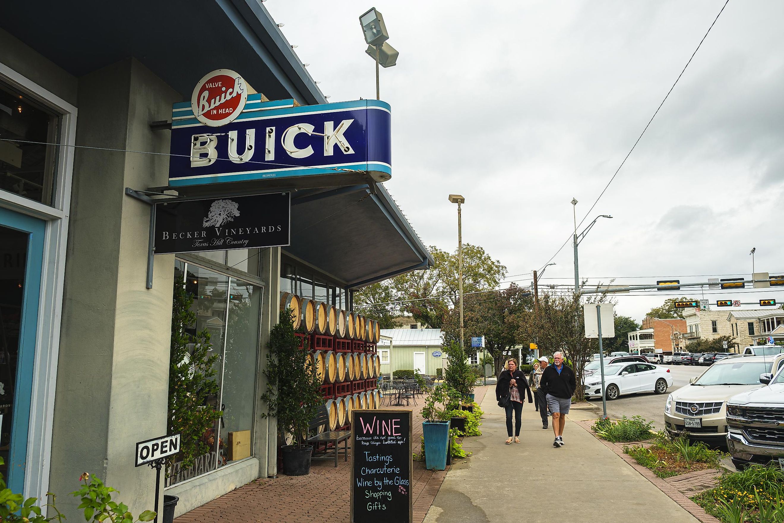 street view in Fredericksburg, Texas