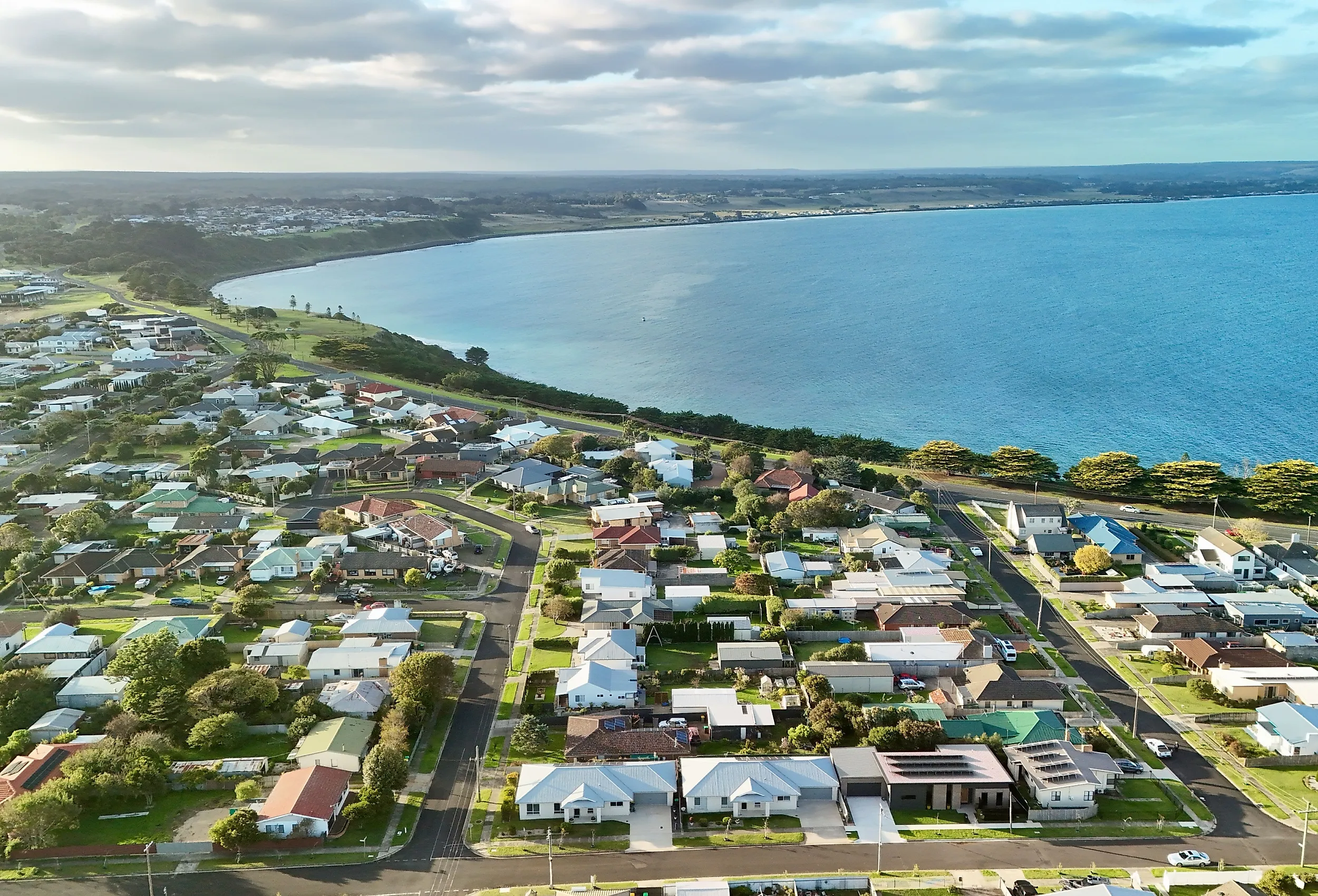 Aerial view of Portland City, Australia. Image credit: Chillodi via Shutterstock.