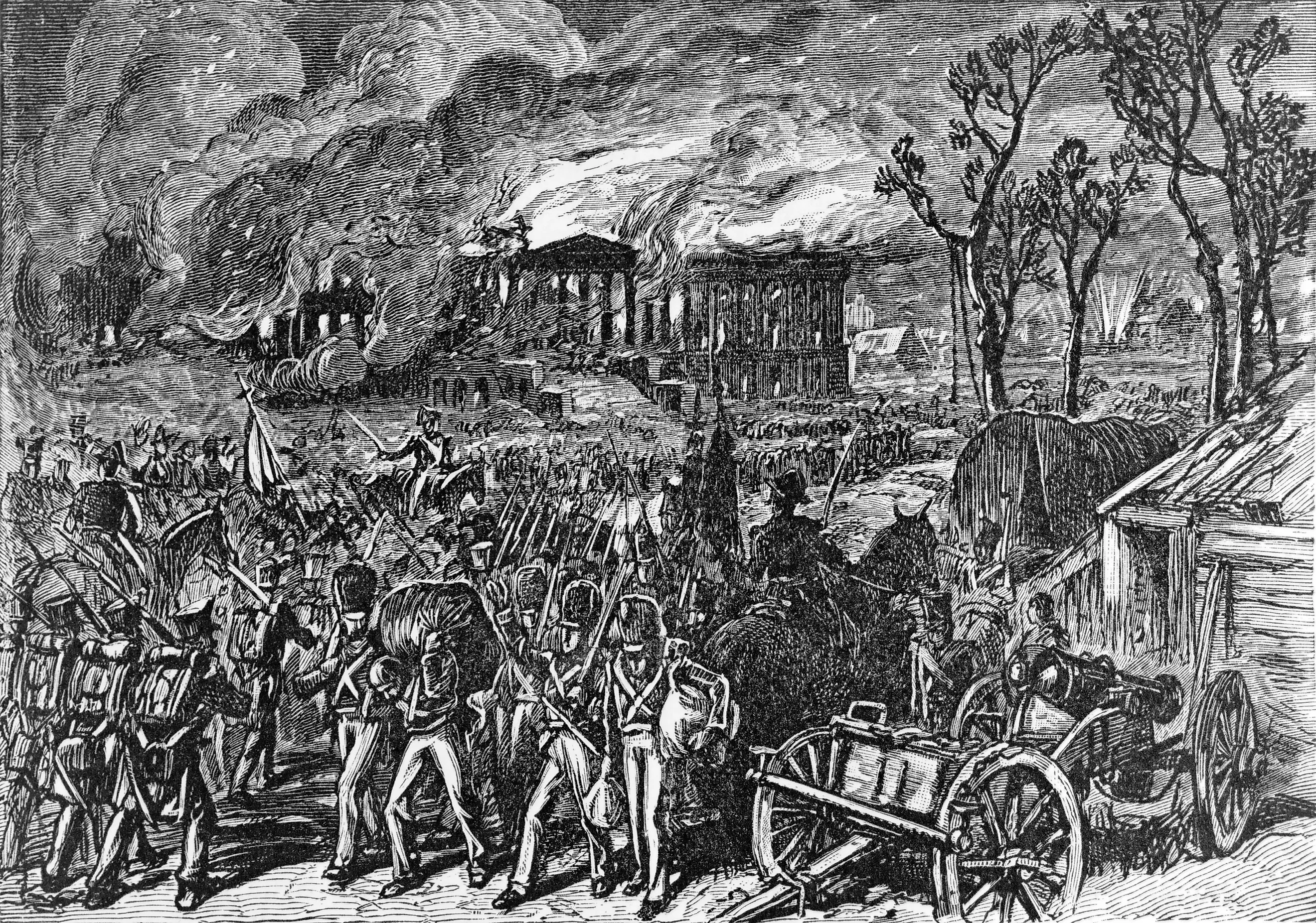 The Burning of Washington, August 1814