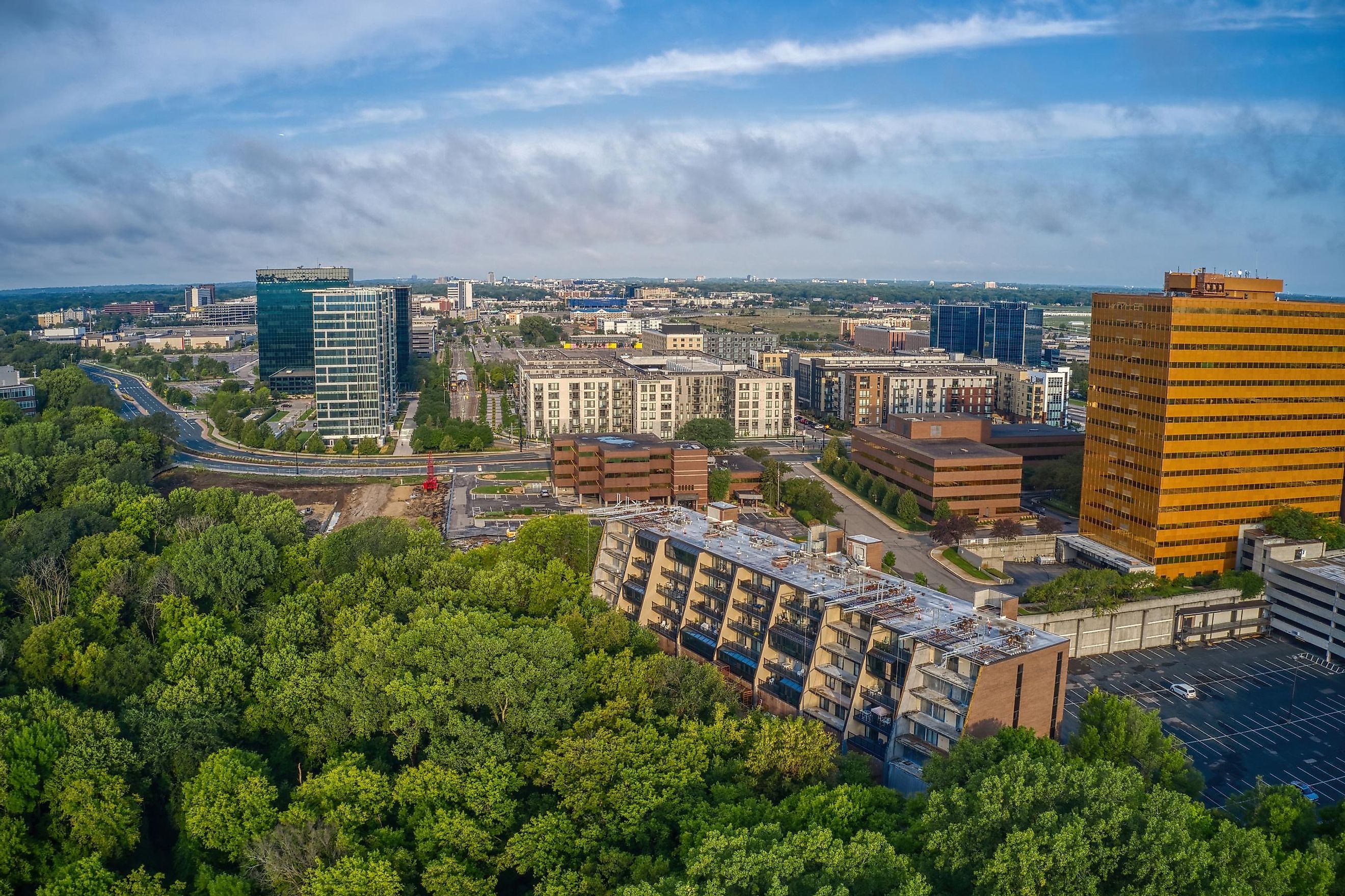 The city of Bloomington in Minnesota.