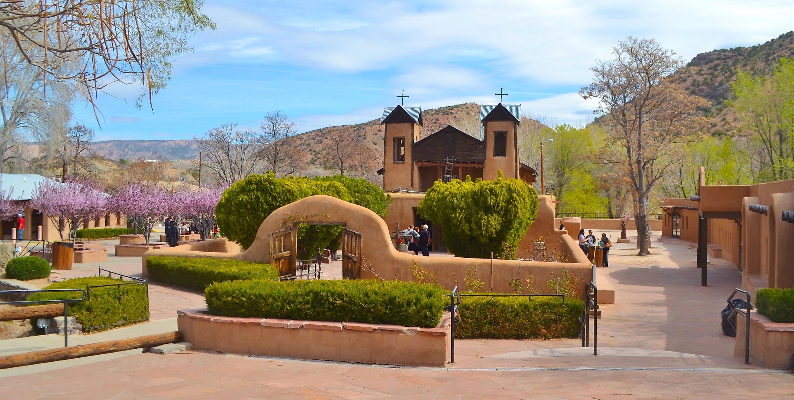 Miraculous Healing Church of Chimayo in New Mexico.